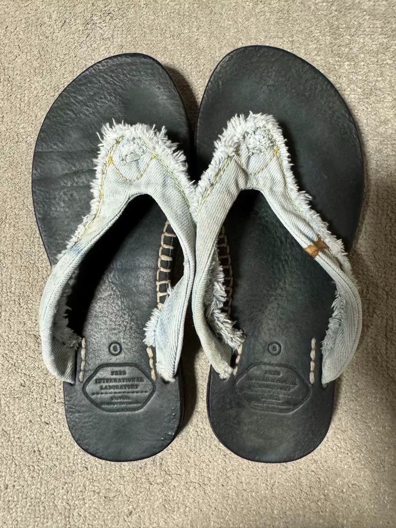 Visvim VISVIM Lama Sandal Folk Black Size US 9 / EU 42 - 1 Thumbnail
