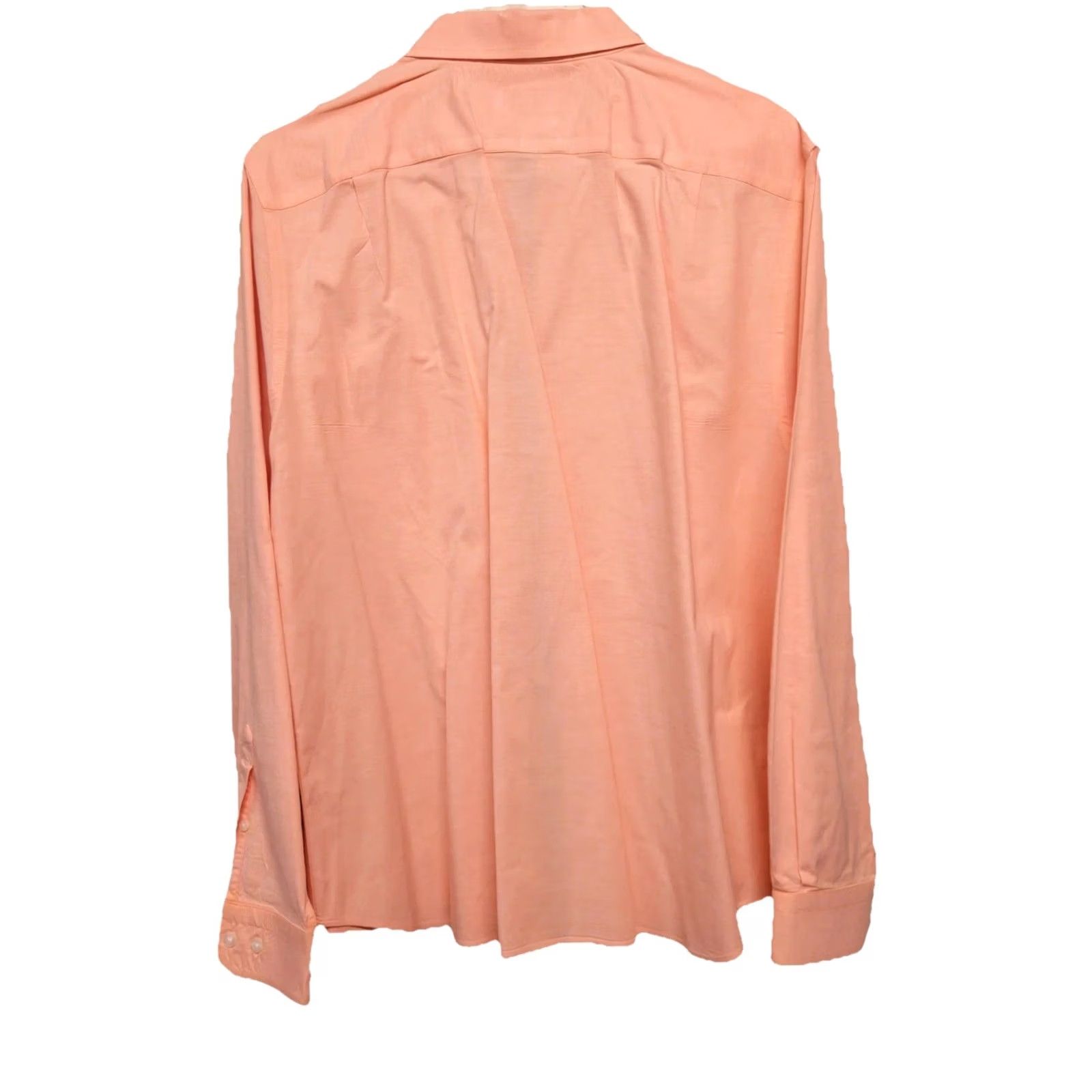 Nautica Nautica XL Button Down Shirt Peach Men Stretch Classic Fit Long Sleeve Button-Up Size US XL / EU 56 / 4 - 3 Thumbnail