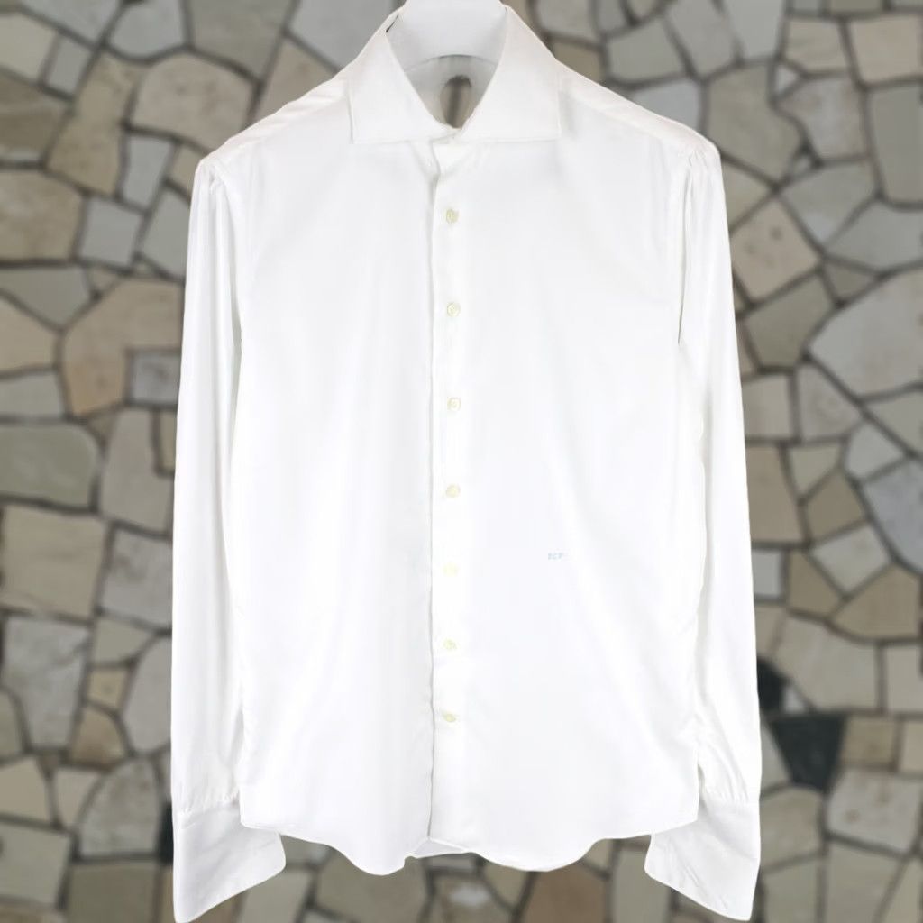 Suitsupply SUITSUPPLY Extra Slim Fit Shirt Men's MEDIUM Button Up Cutaway White Formal Size 40R - 1 Thumbnail