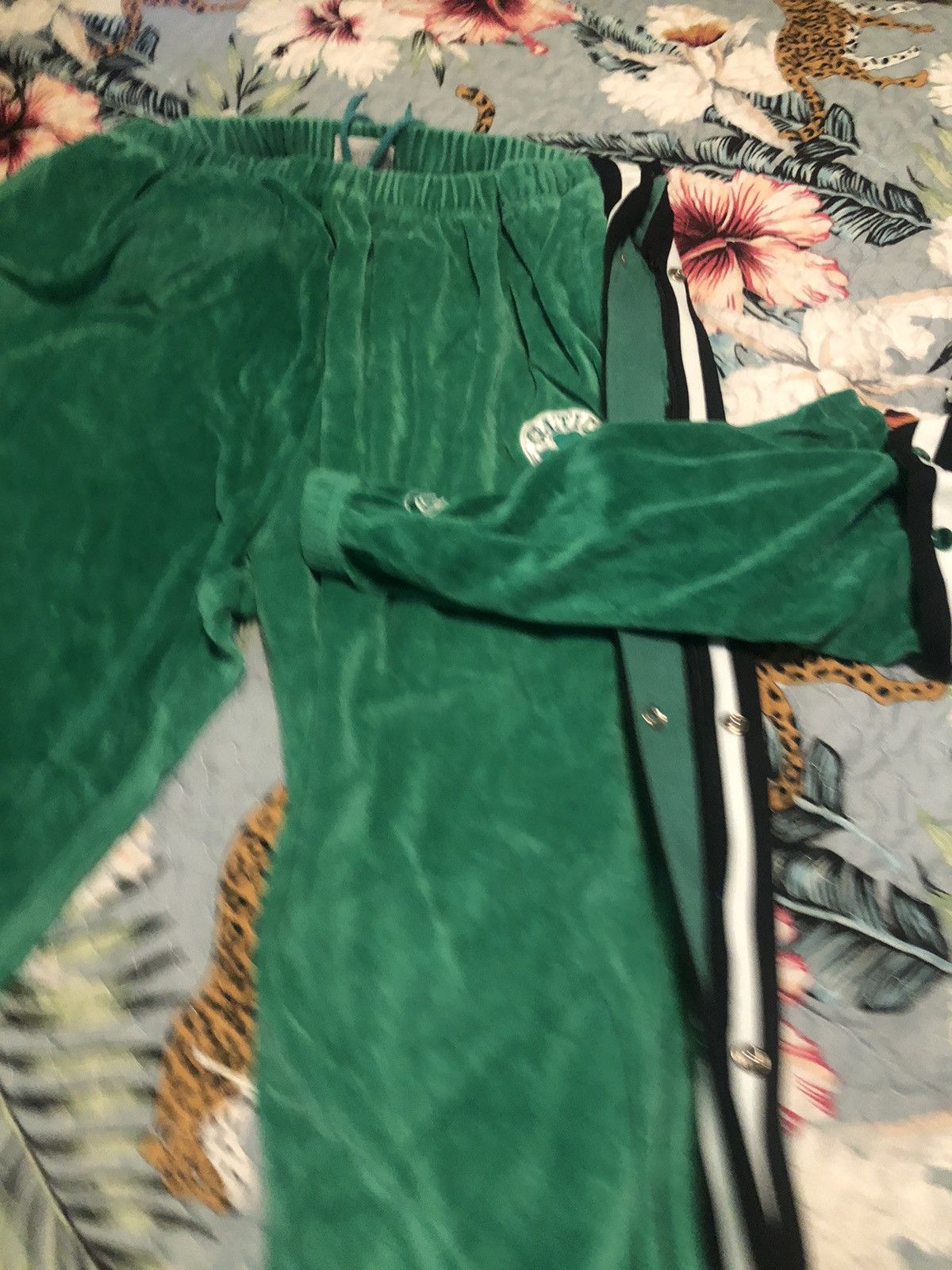 NBA NBA Vintage Warmup Suit Celtics Size US 44 / EU 60 - 10 Thumbnail