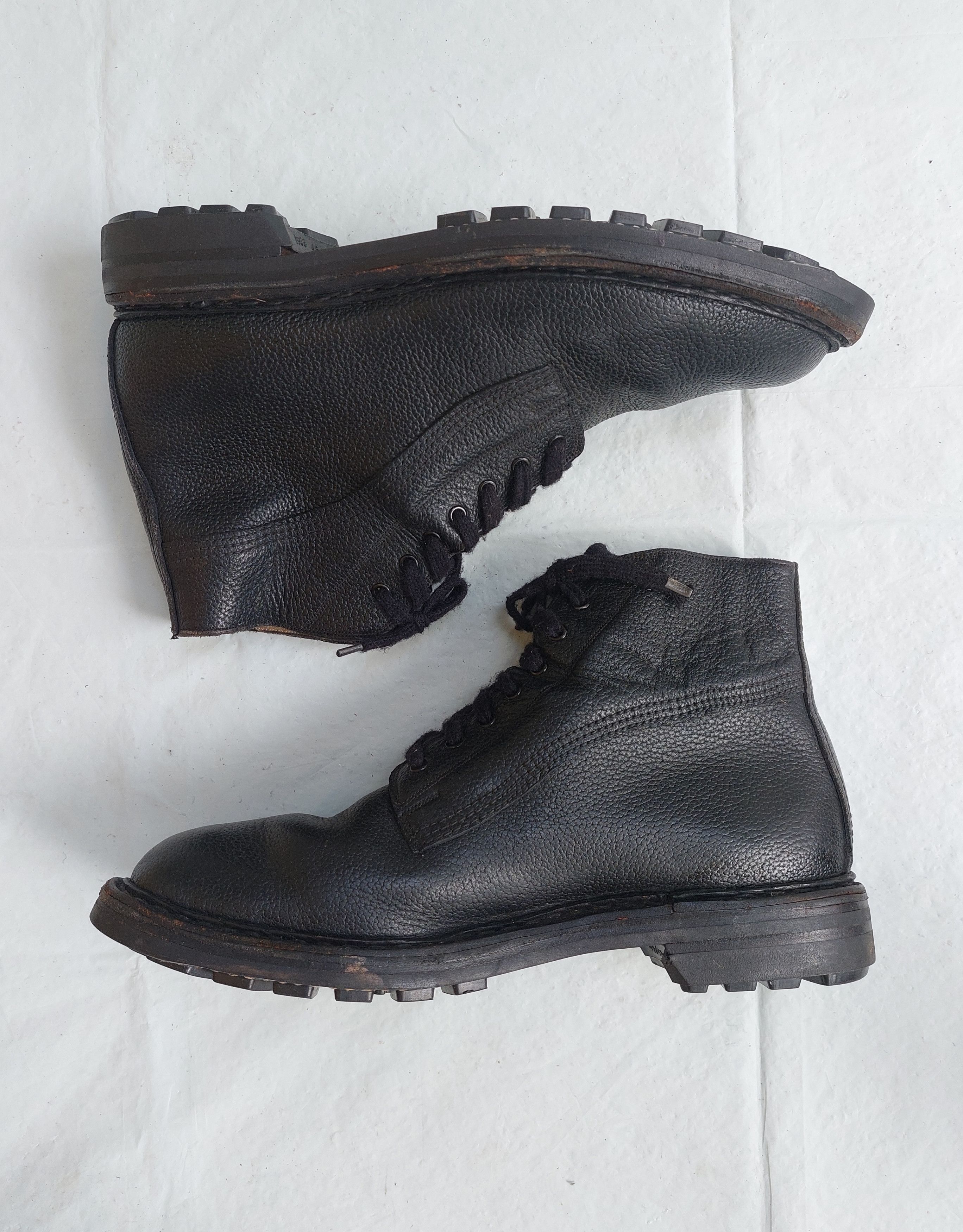 Vintage Vtg 1966 Belgian combat boots by SOLIDOR BELGIUM Size US 11.5 / EU 44-45 - 1 Thumbnail