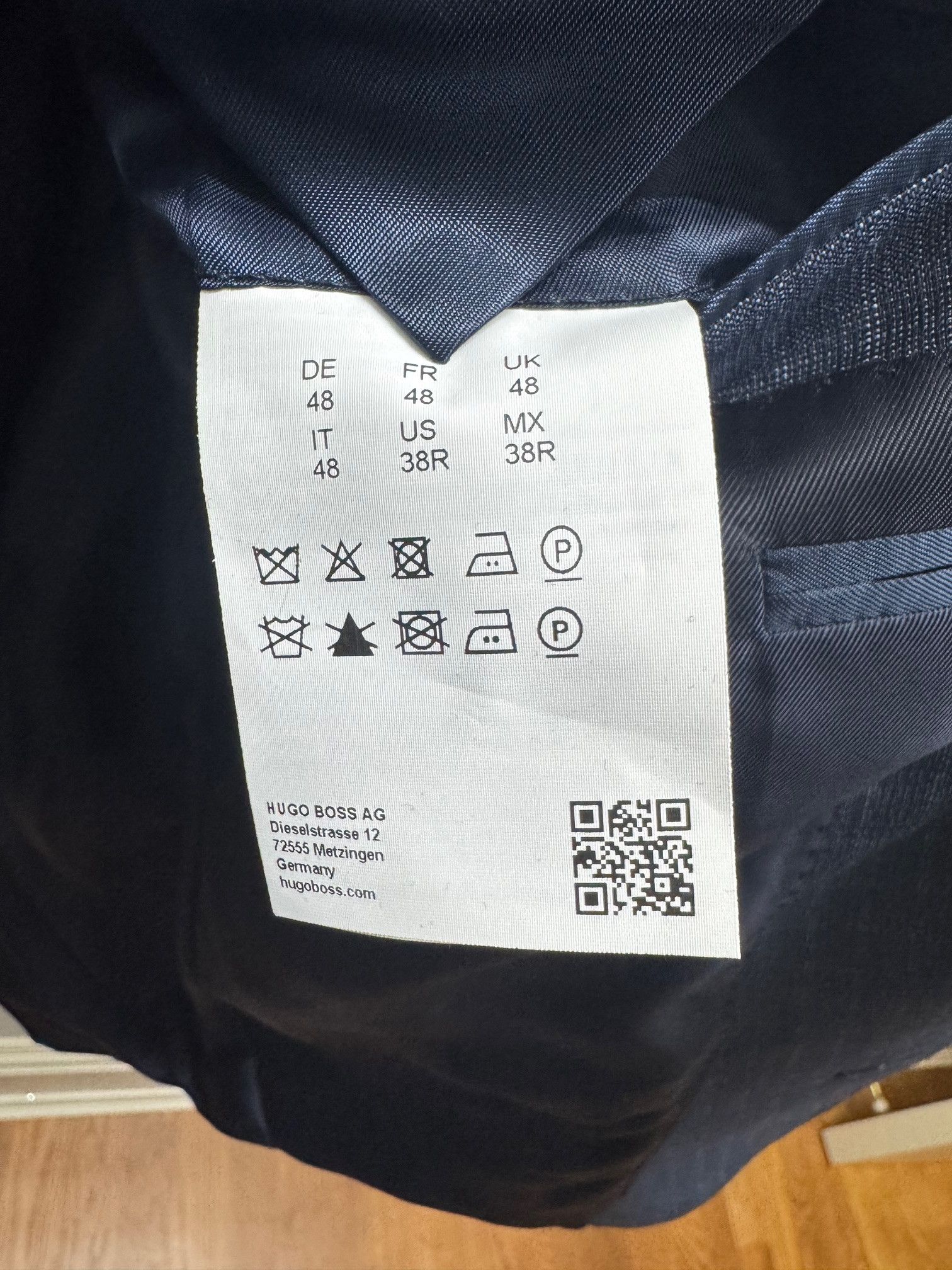 Hugo Boss Hugo Boss Suit 38 R Size 38R - 2 Thumbnail