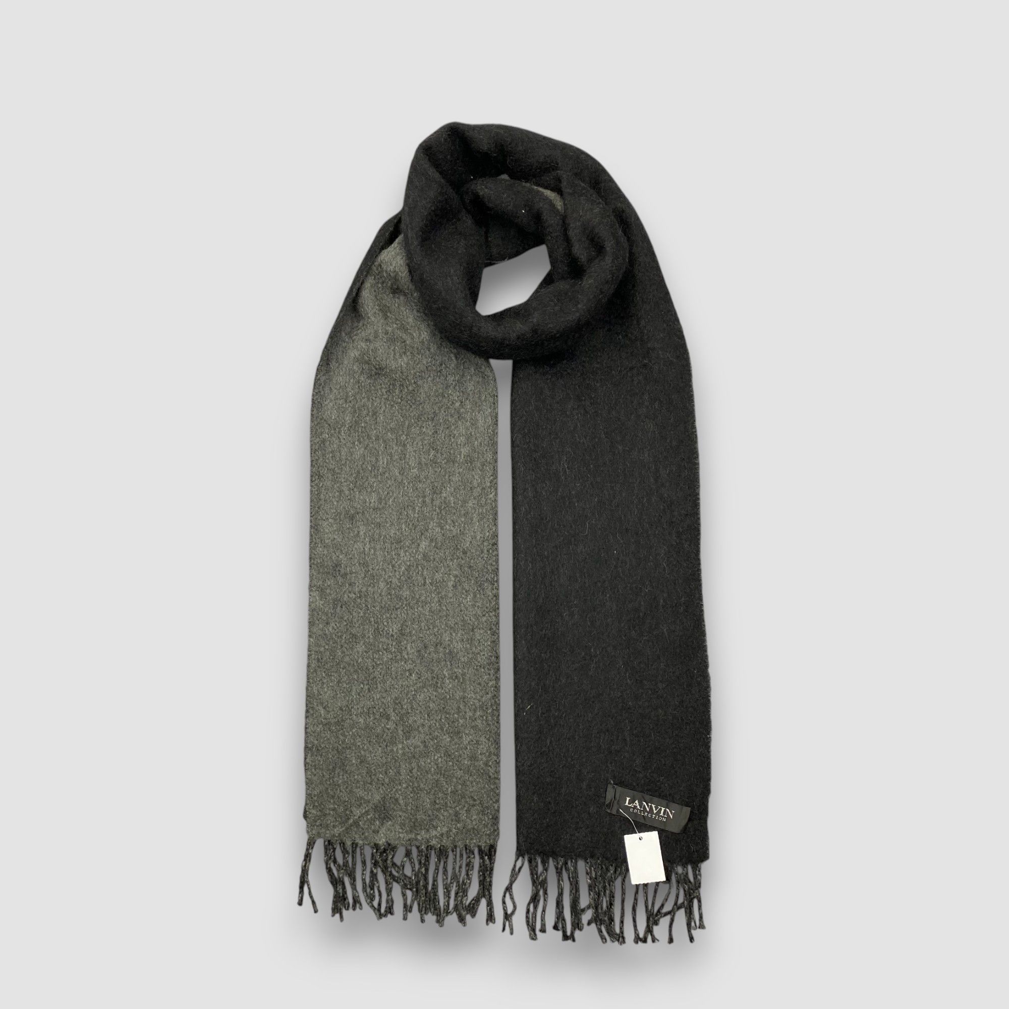 Lanvin Vintage Lanvin Scarf Muffler Cashmere Warmer Winter Scarves Size ONE SIZE - 1 Thumbnail