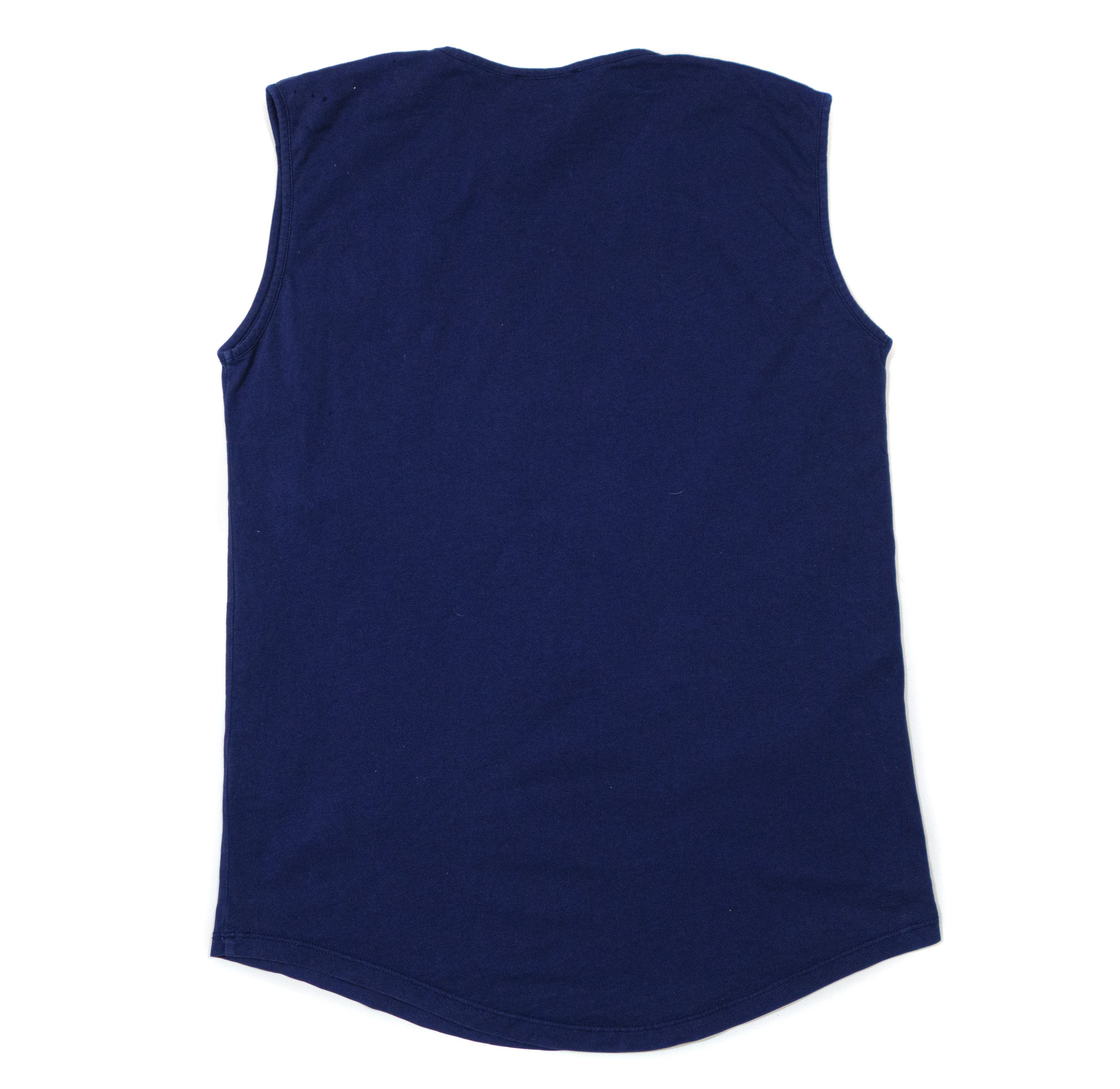 Balmain Big Logo Buttoned Tank Top Size XS / US 0-2 / IT 36-38 - 2 Thumbnail