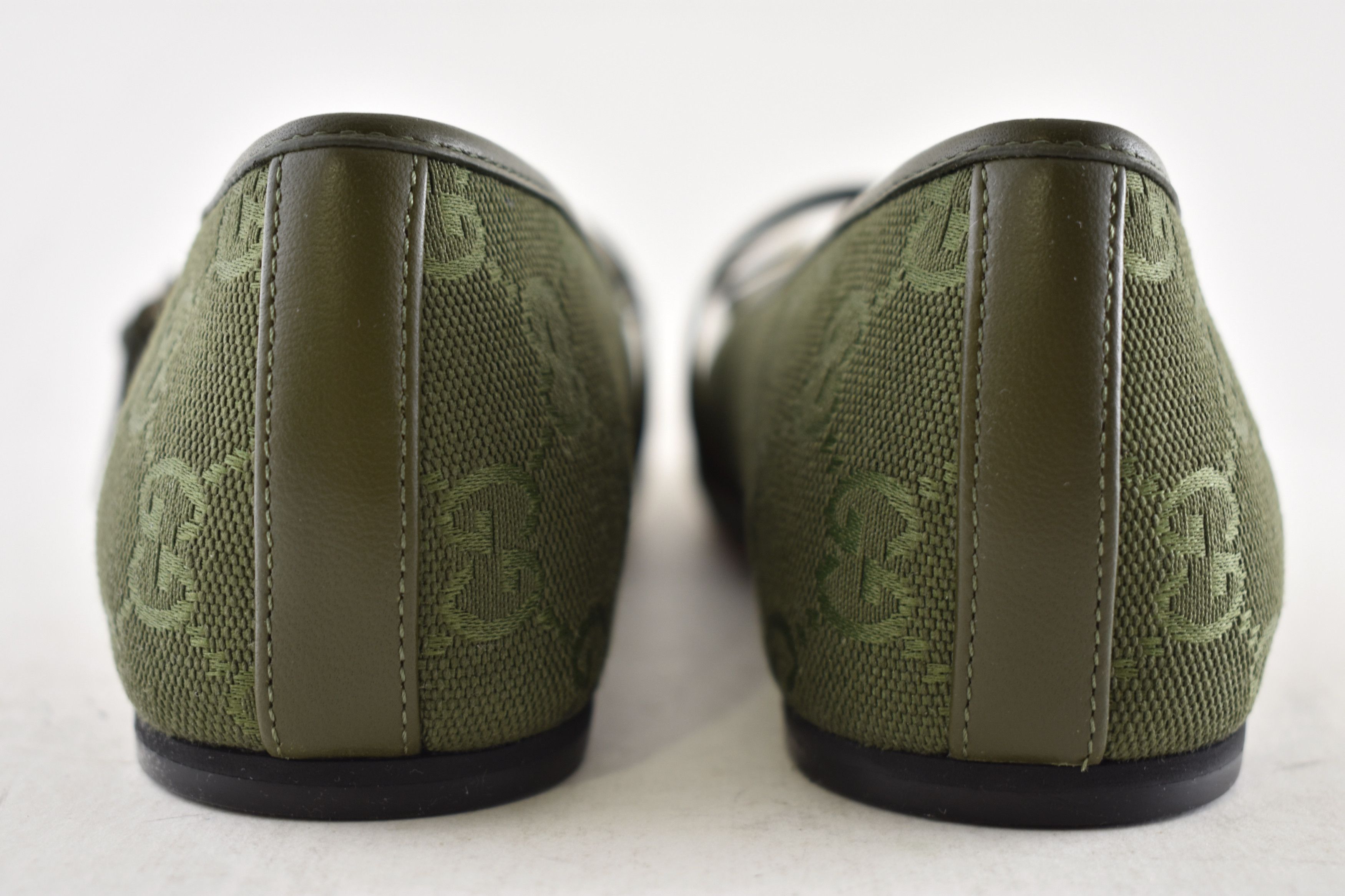 Gucci Gucci GG Logo Horsebit Maryjane Ballerina Ballet Flat 37 Size US 7 / IT 37 - 15 Thumbnail