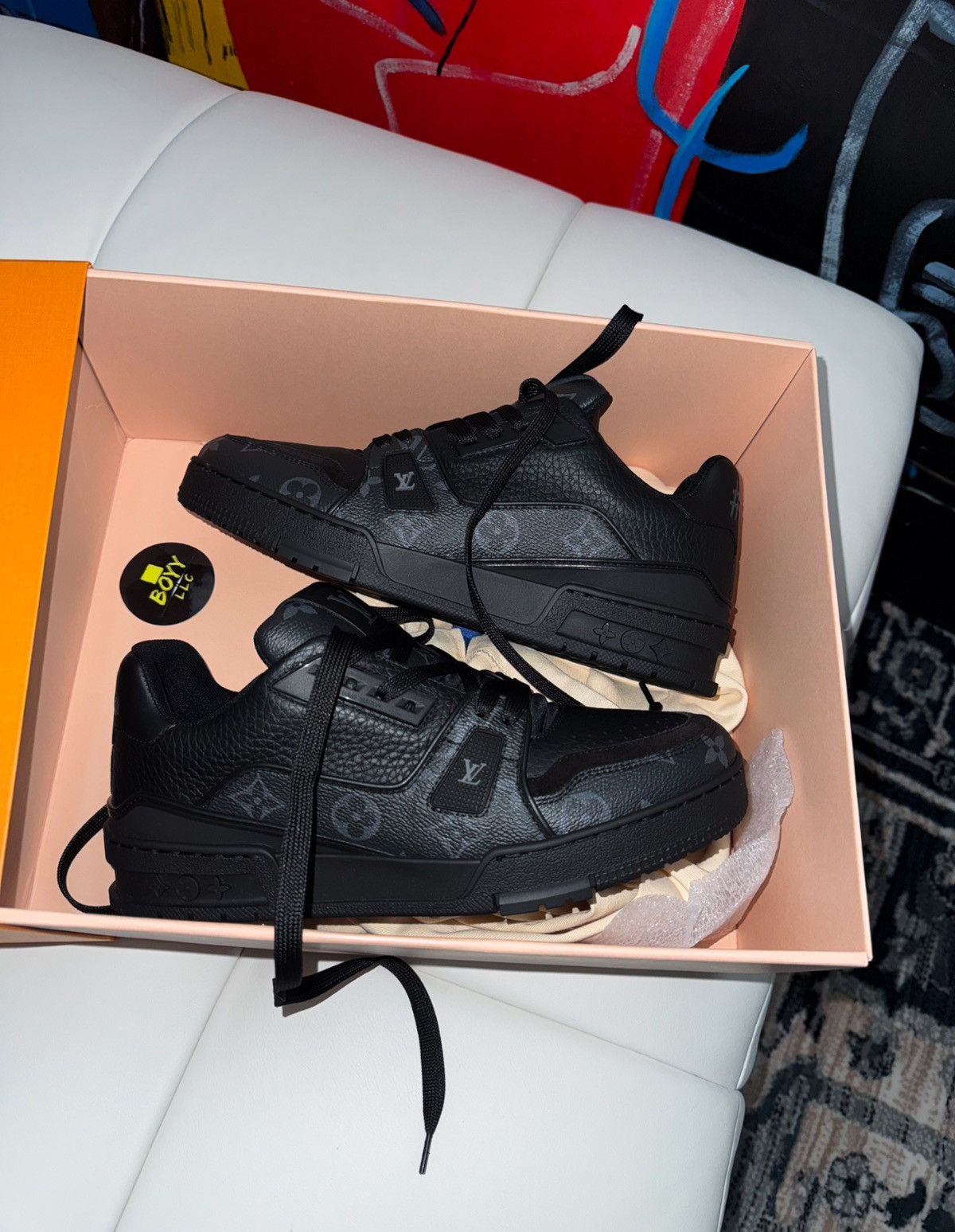 Louis Vuitton Louis Vuitton trainers lv6 us8 Size US 8 / EU 41 - 4 Thumbnail