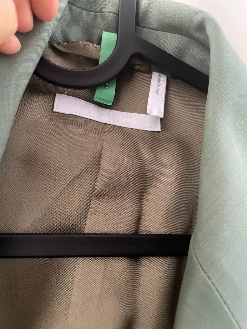 Helmut Lang helmut lang size 2 High-grade silk wool fabric jacket 2504 Size M / US 6-8 / IT 42-44 - 3 Thumbnail