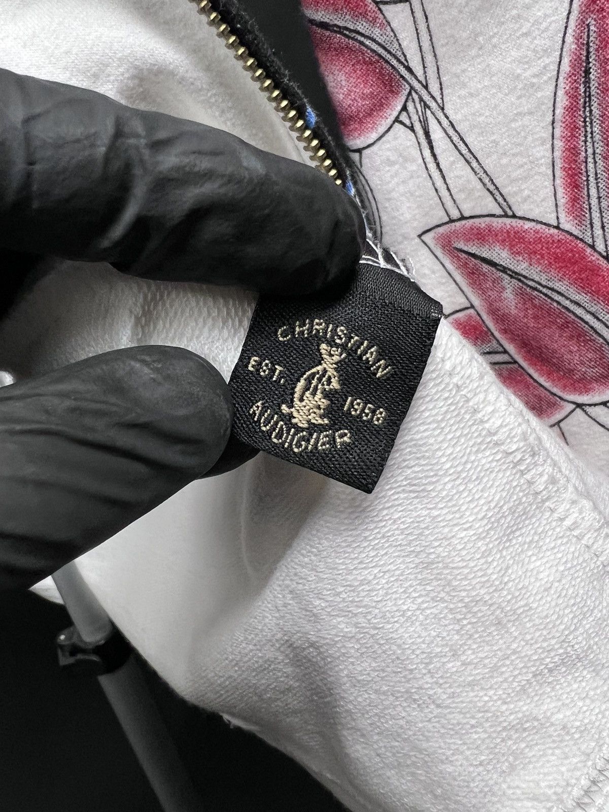 Christian Audigier × Designer × Vintage 🔴 Vintage Christian Audigier hoodie panther Los Angeles Size US M / EU 48-50 / 2 - 13 Thumbnail