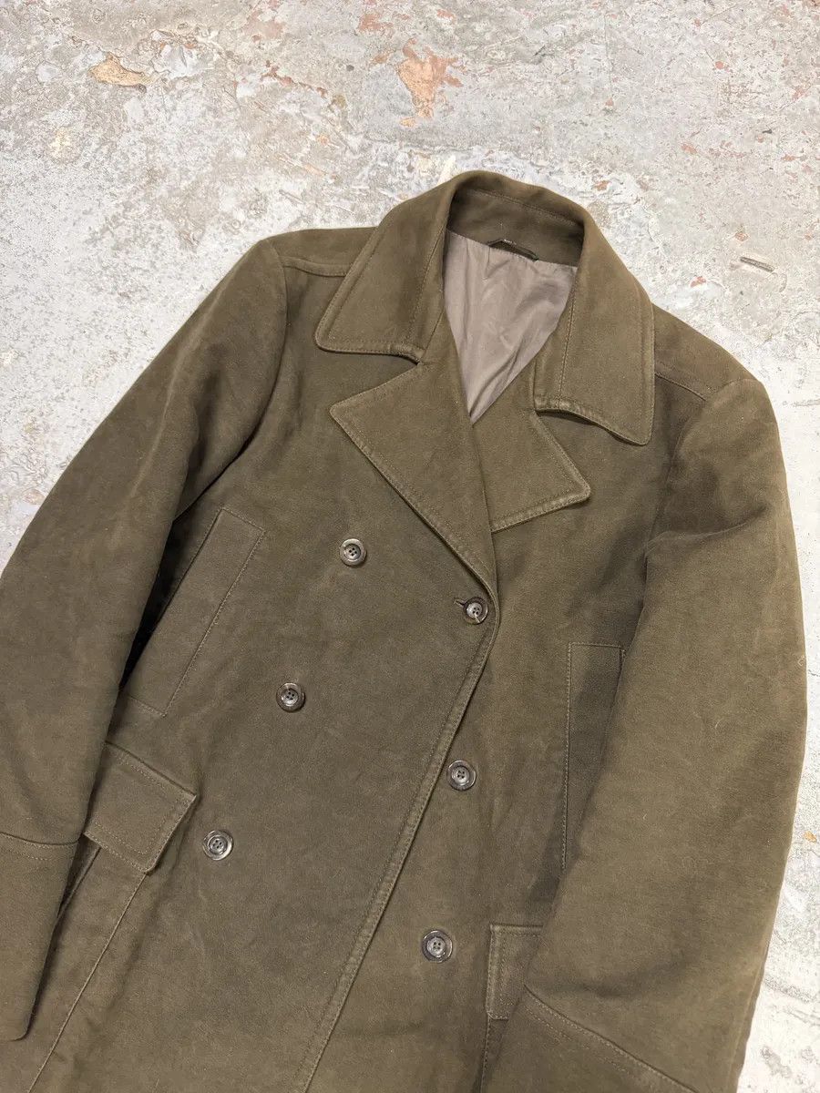 Gucci 2000s Gucci Dark Green Peacoat Jacket Size US M / EU 48-50 / 2 - 7 Thumbnail