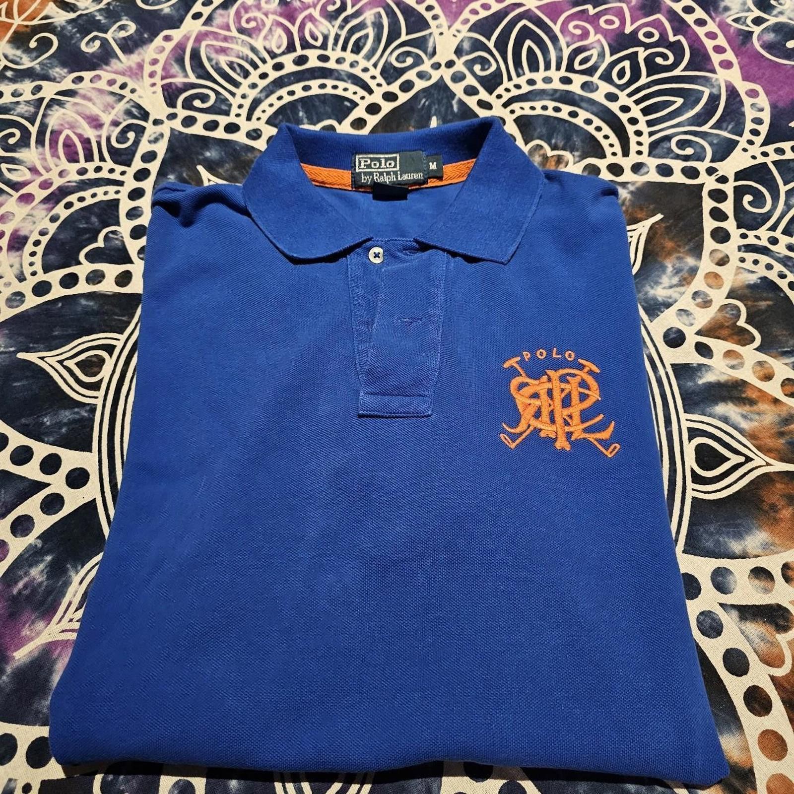Polo Ralph Lauren Polo Ralph Lauren Men's Blue Polo-shirt Size US M / EU 48-50 / 2 - 7 Thumbnail