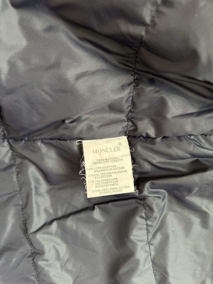 Moncler Moncler men's vintage navy blue Large down coat jacket Size US L / EU 52-54 / 3 - 6 Thumbnail
