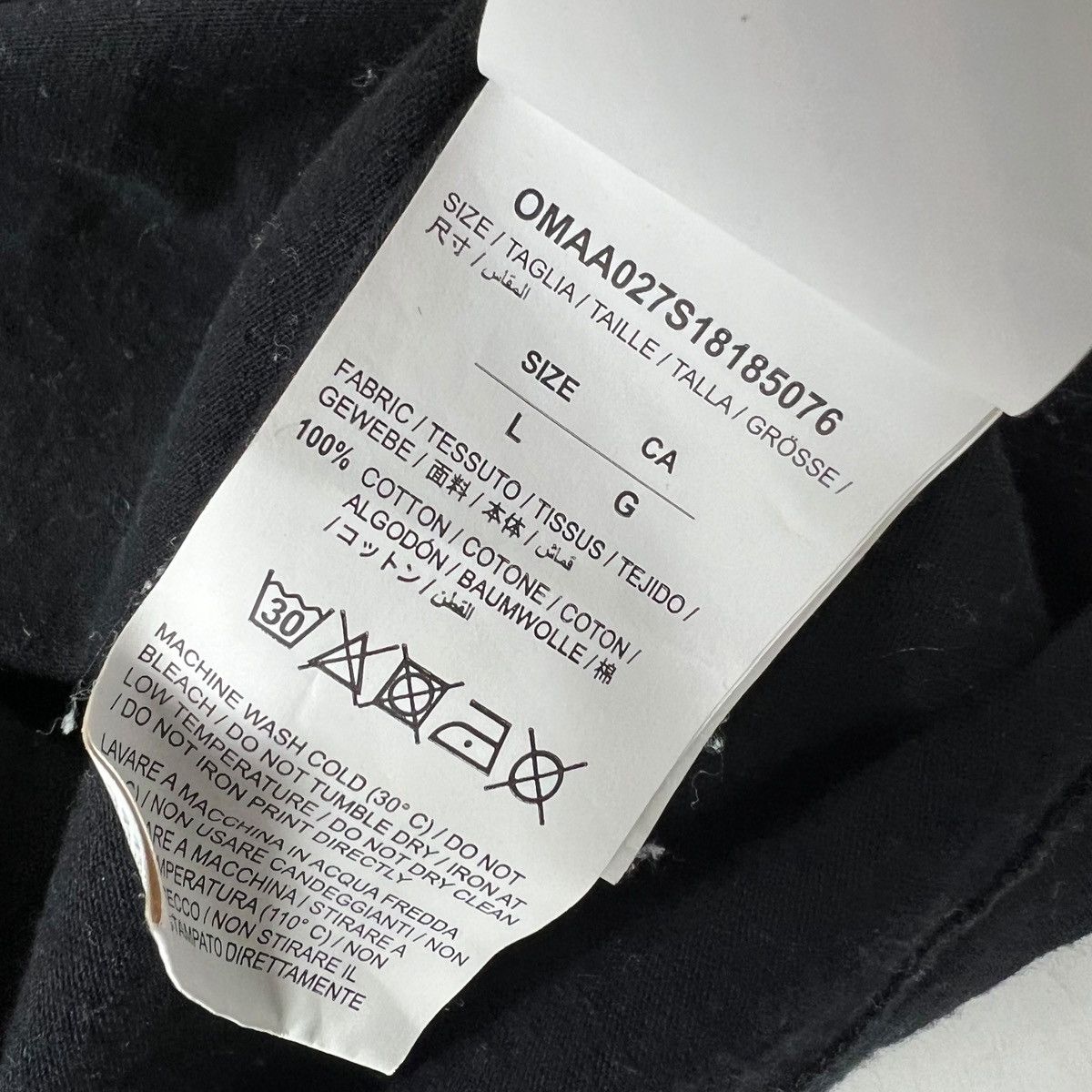 Off-White Off-White Fahrenheit Black T Shirt Size US L / EU 52-54 / 3 - 7 Thumbnail