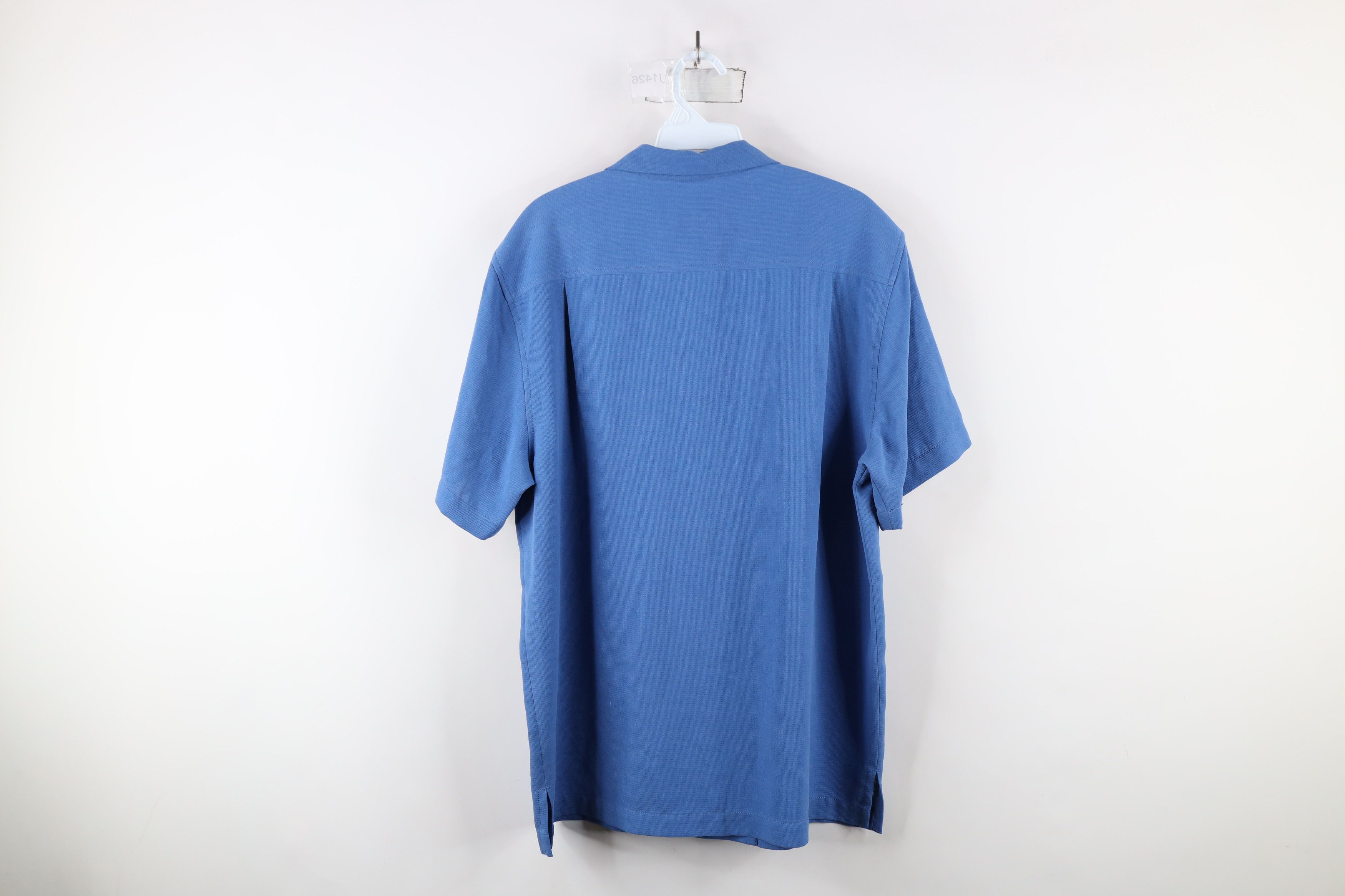 Tommy Bahama × Vintage Vintage Tommy Bahama Looped Collar Short Sleeve Button Shirt Size US M / EU 48-50 / 2 - 11 Thumbnail