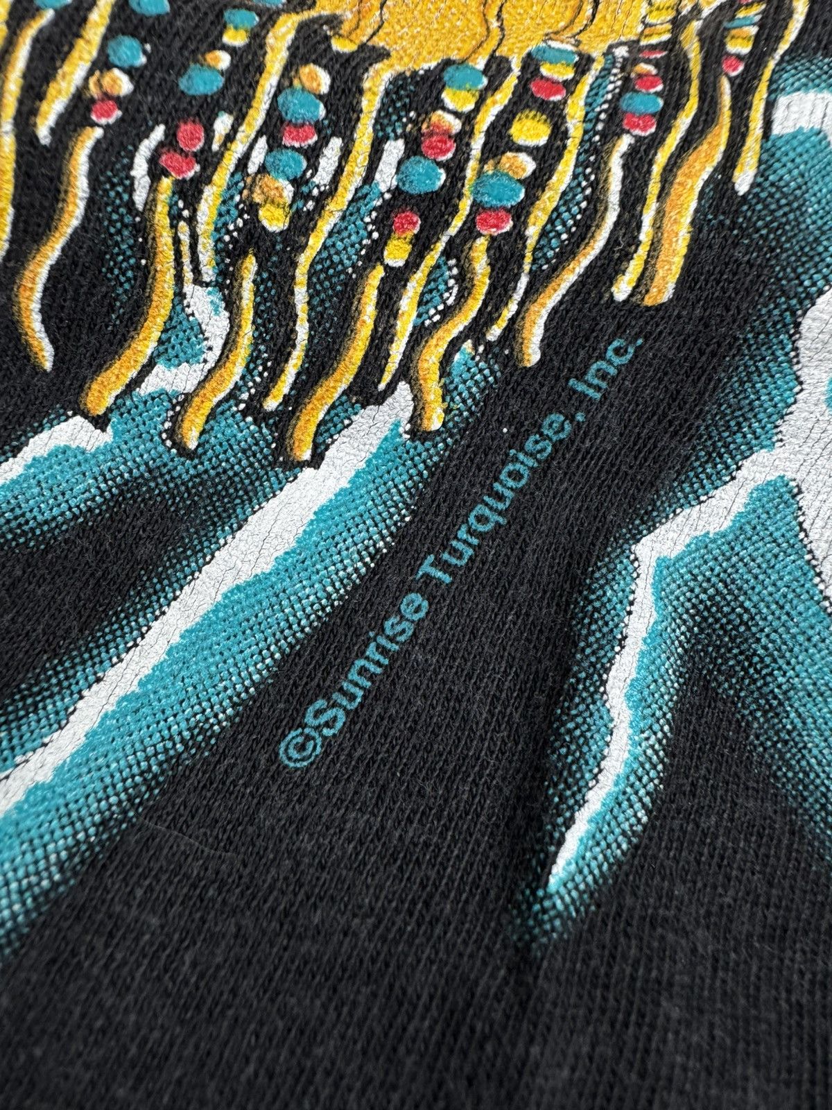 Vintage Vintage 90s American Thunder Cherokee tribe all over print Size US XL / EU 56 / 4 - 10 Thumbnail