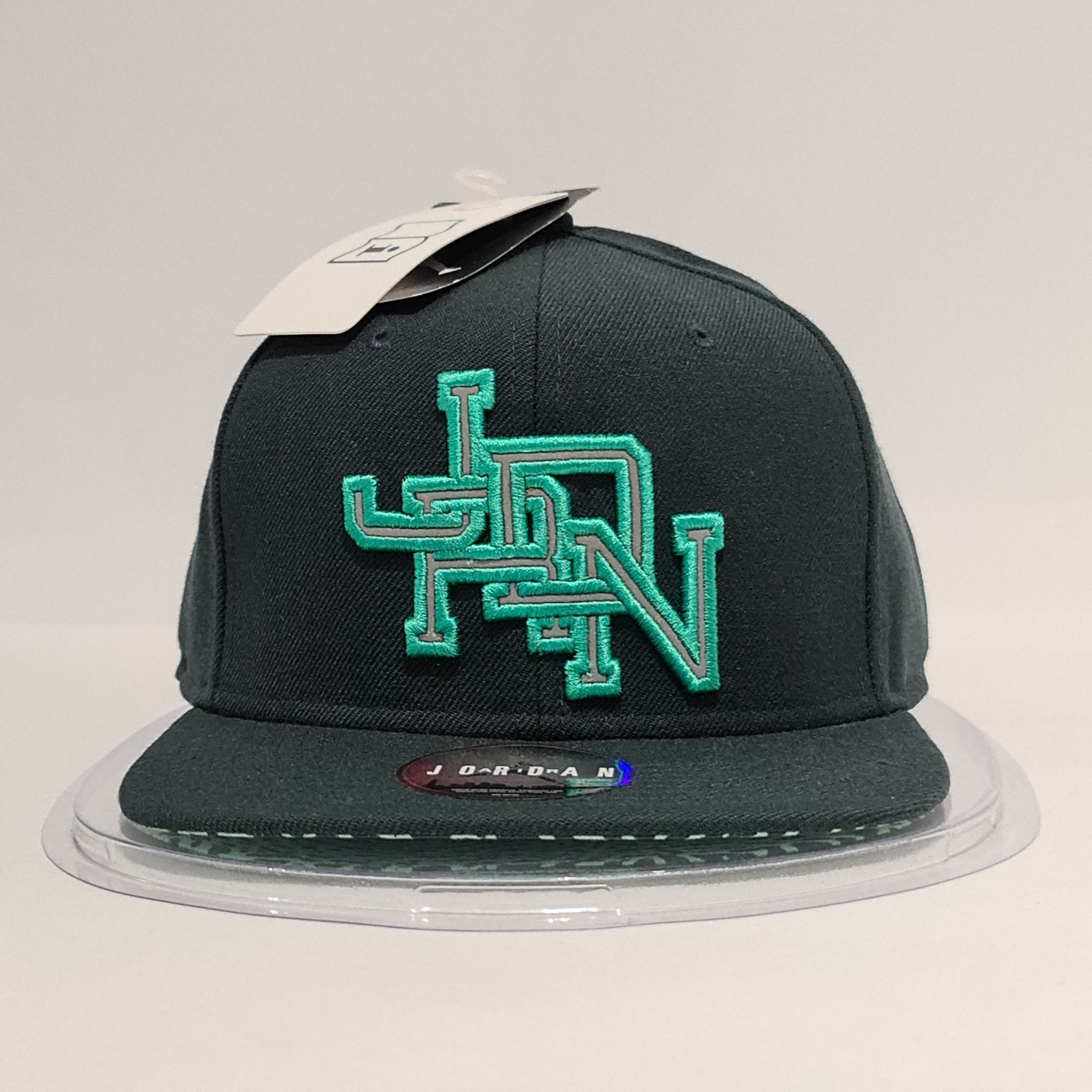 Jordan Brand Jordan Cap Snapback 'JRDN Interlock' Dark Green Size ONE SIZE - 2 Thumbnail