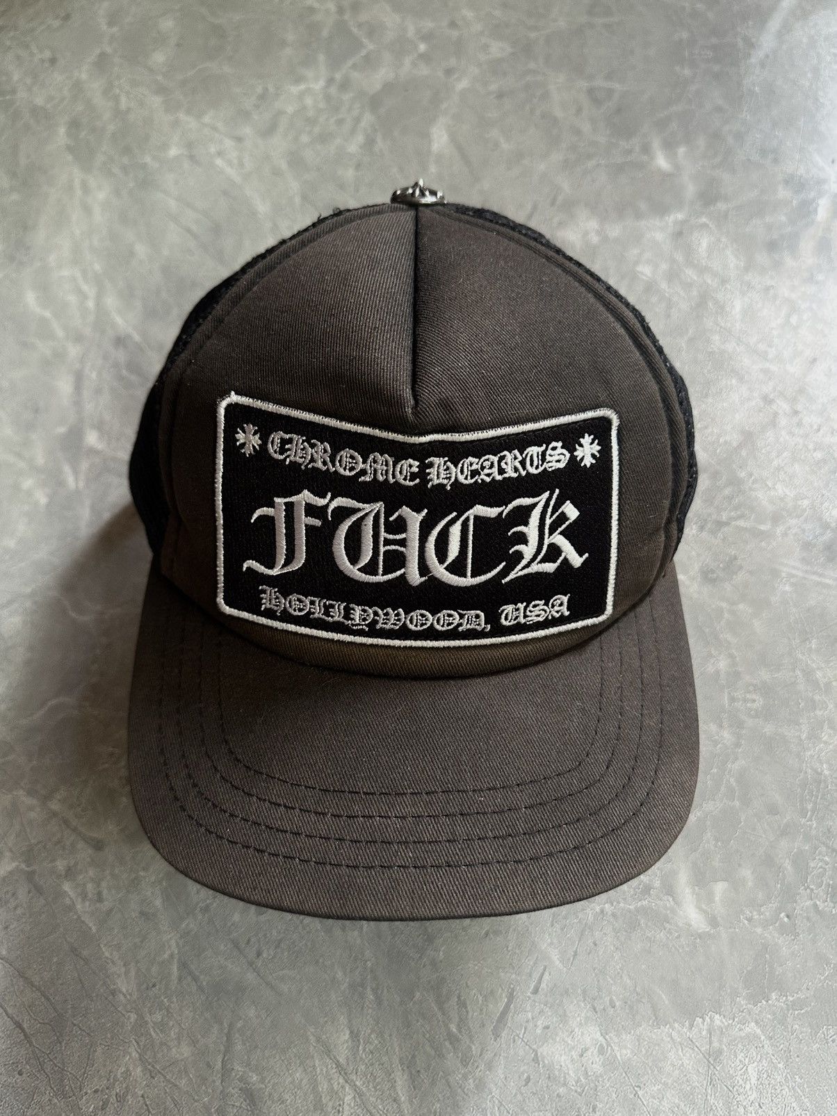 Chrome Hearts Chrome Hearts Trucker F*CK Size ONE SIZE - 1 Thumbnail