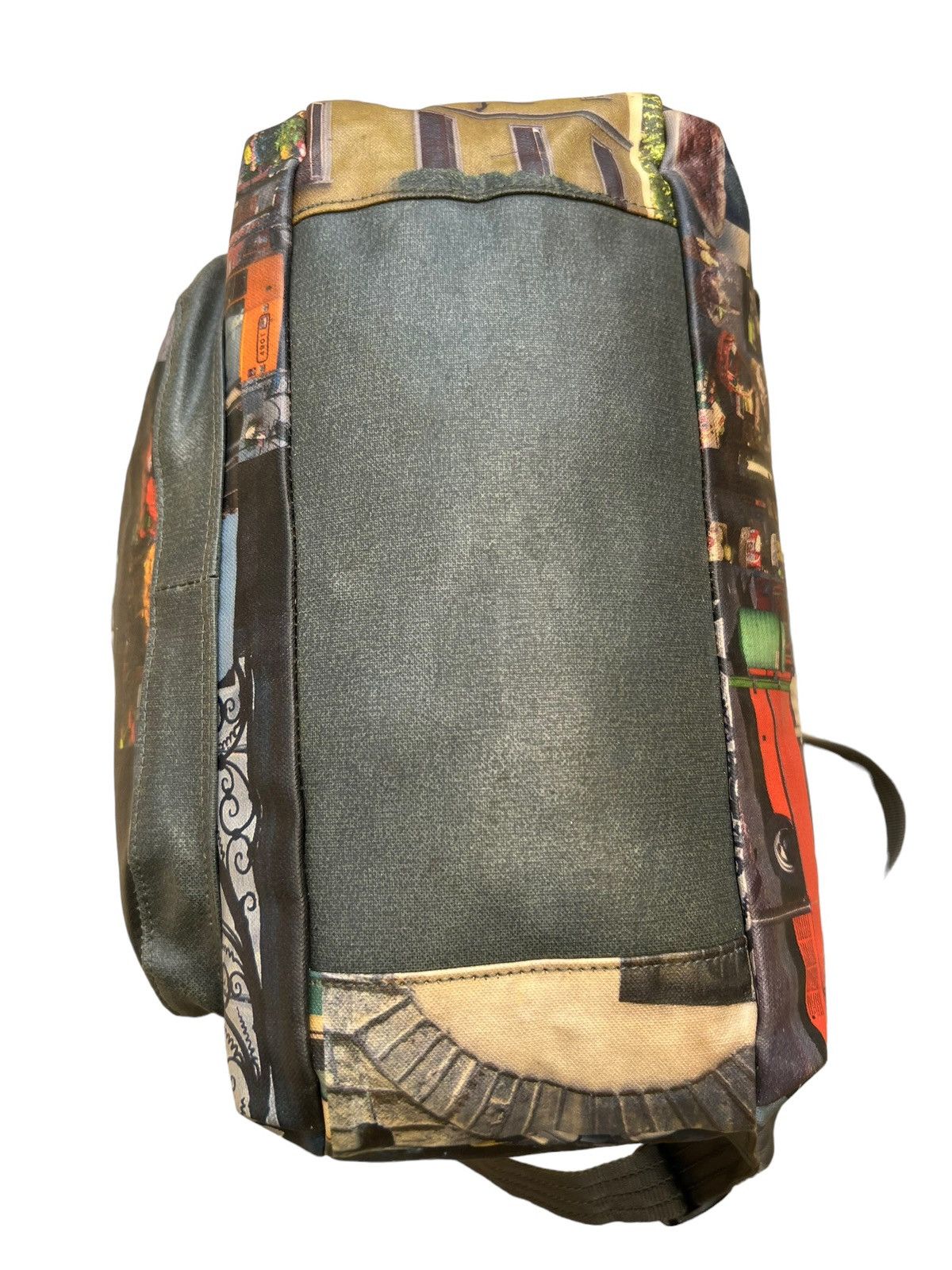 Vintage Arukan Japan Tarpaulin Printed Backpack Size ONE SIZE - 15 Thumbnail