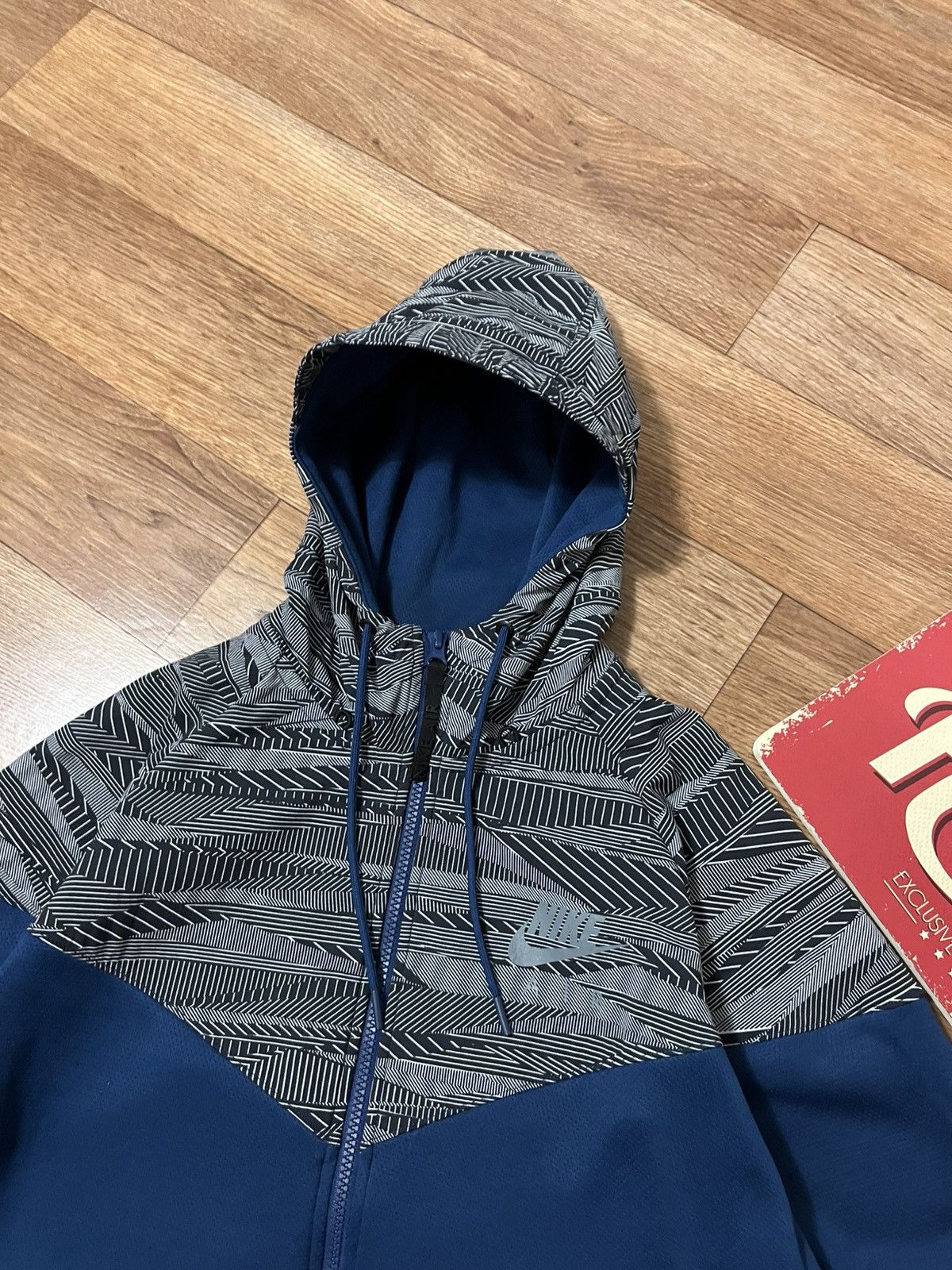 Nike Vintage Nike Air Hybrid Windrunner Full Zip Hoodie Size US M / EU 48-50 / 2 - 3 Thumbnail
