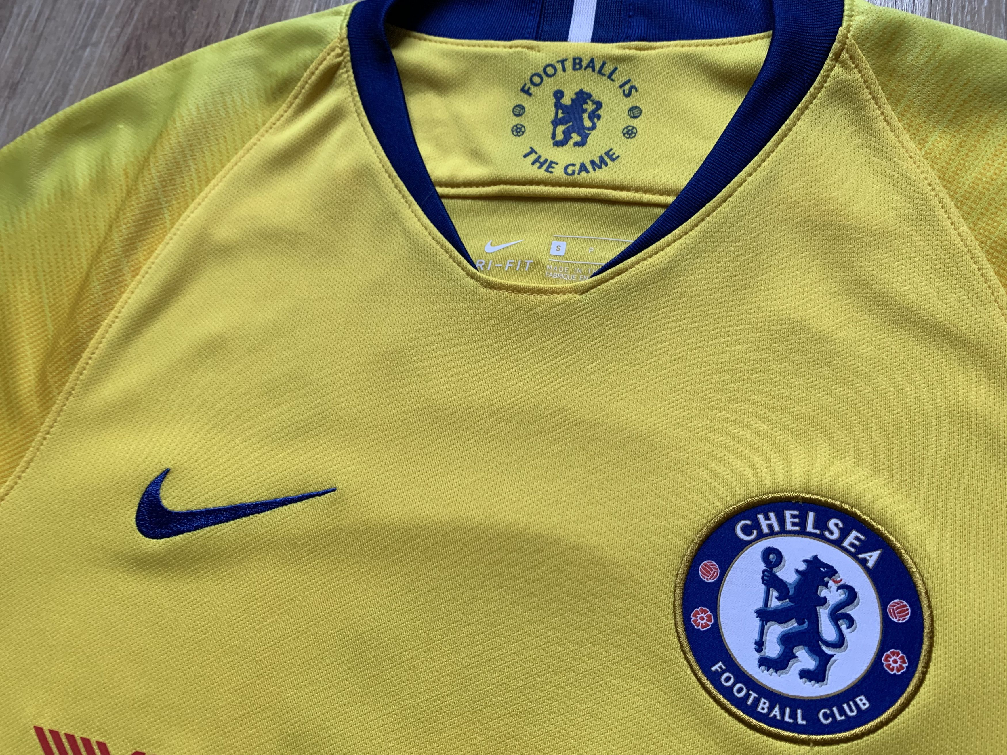 Nike × Vintage Nike Chelsea Away Football Shirt Barkley #9 2018-2019 Size US S / EU 44-46 / 1 - 5 Thumbnail