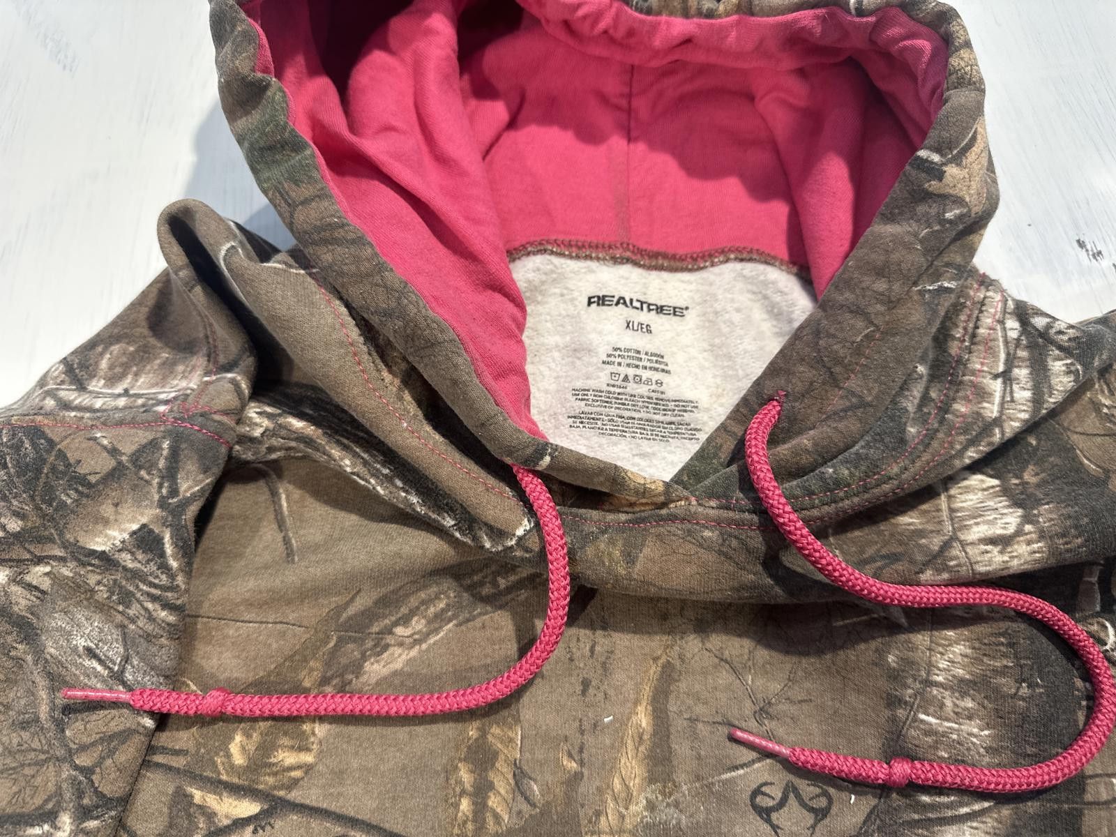 Realtree RealTree Xtra Women's XL Hoodie w/ Pink Lining Size XL / US 12-14 / IT 48-50 - 2 Thumbnail