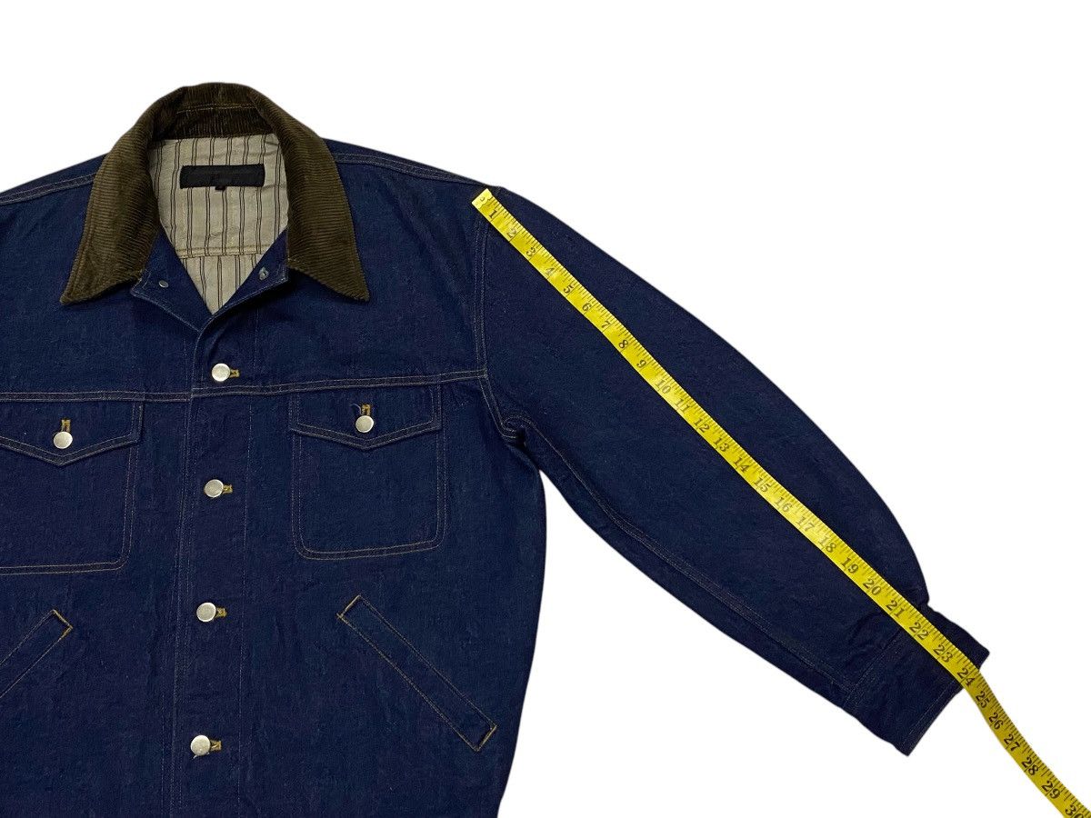Comme des Garcons Rare🔥Vintage Comme Des Garçons Homme Denim Jacket Size US M / EU 48-50 / 2 - 21 Thumbnail