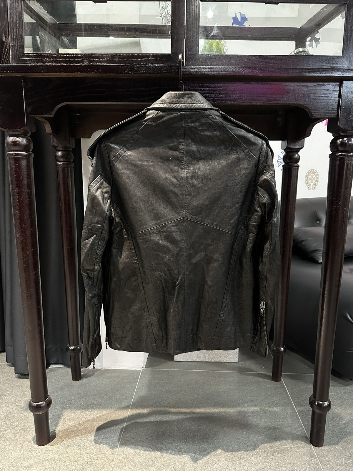 Julius Julius 17SS Lamb Leather Double Rider Jacket Size US M / EU 48-50 / 2 - 2 Thumbnail