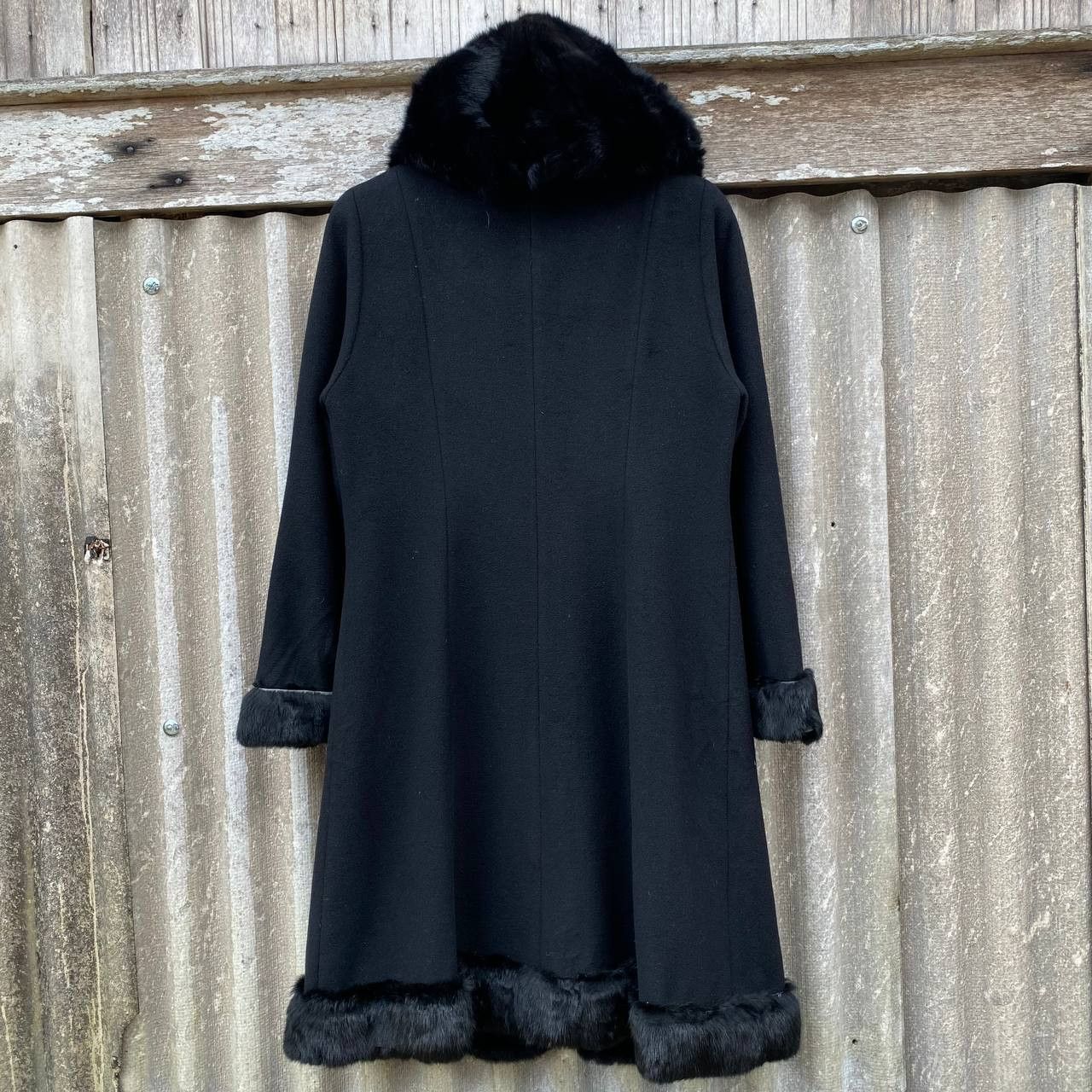 If Six Was Nine Vintage Parienne Faux Fur Hoodie Coat lgb style Size M / US 6-8 / IT 42-44 - 9 Thumbnail