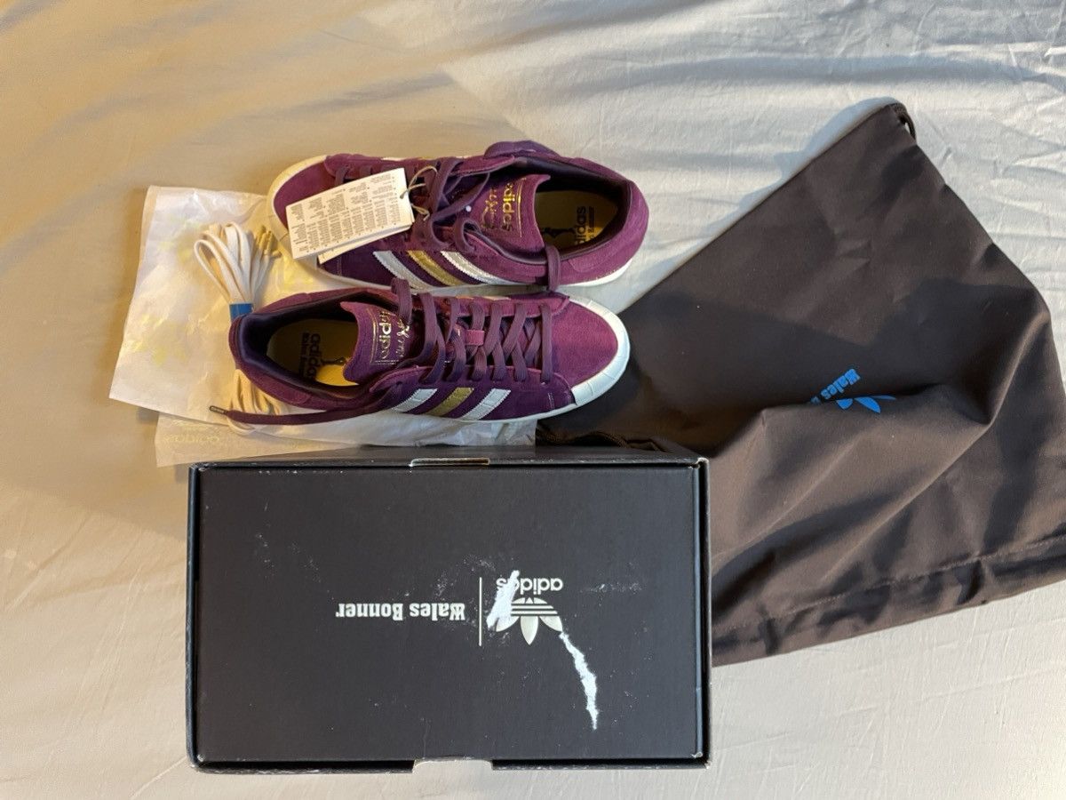 Adidas × Wales Bonner Adidas x Wales Bonner Jabbar Low Purple EU42 Full Set Size US 9 / EU 42 - 11 Thumbnail