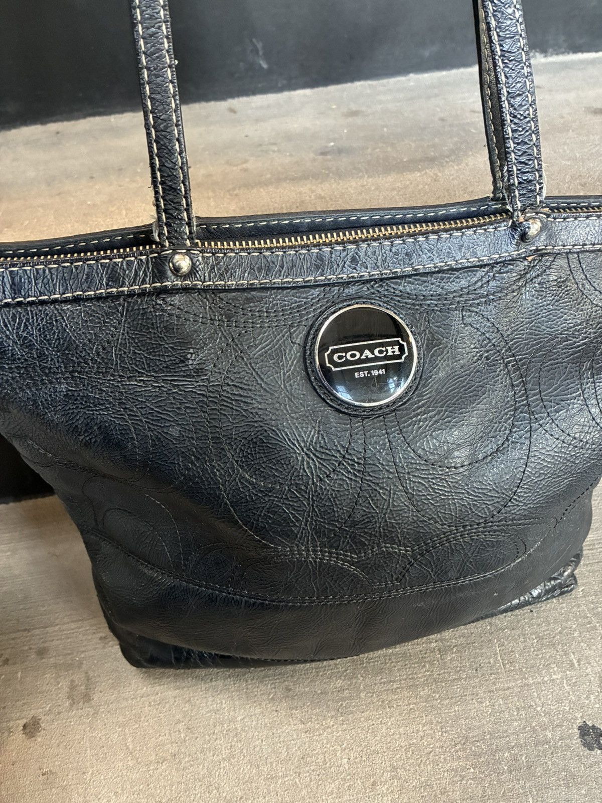 Coach VINTAGE MINI TOTE SHOULDER PURSE Size ONE SIZE - 2 Thumbnail