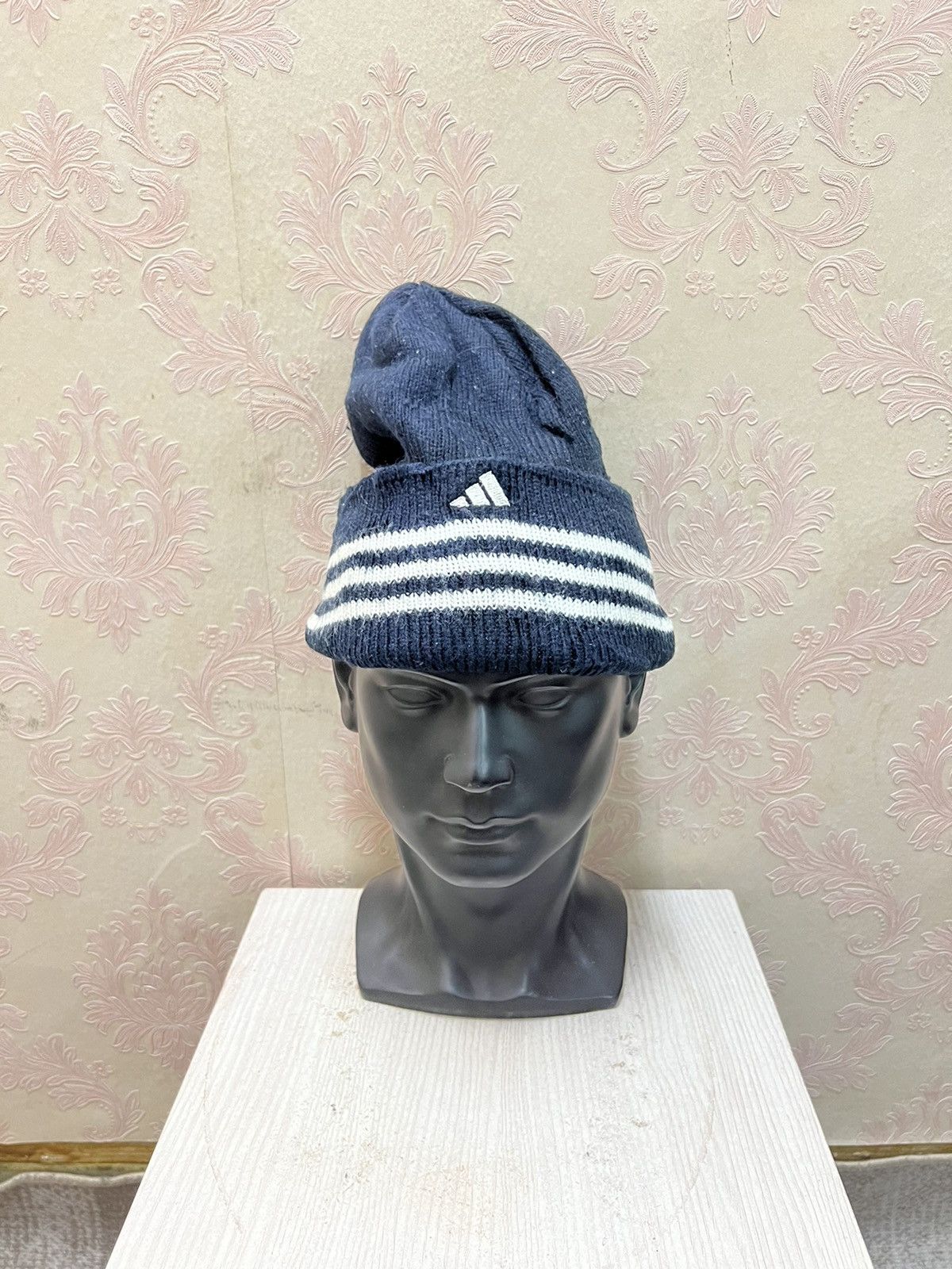 Adidas Vintage Adidas Beanie Hats Size ONE SIZE - 2 Thumbnail