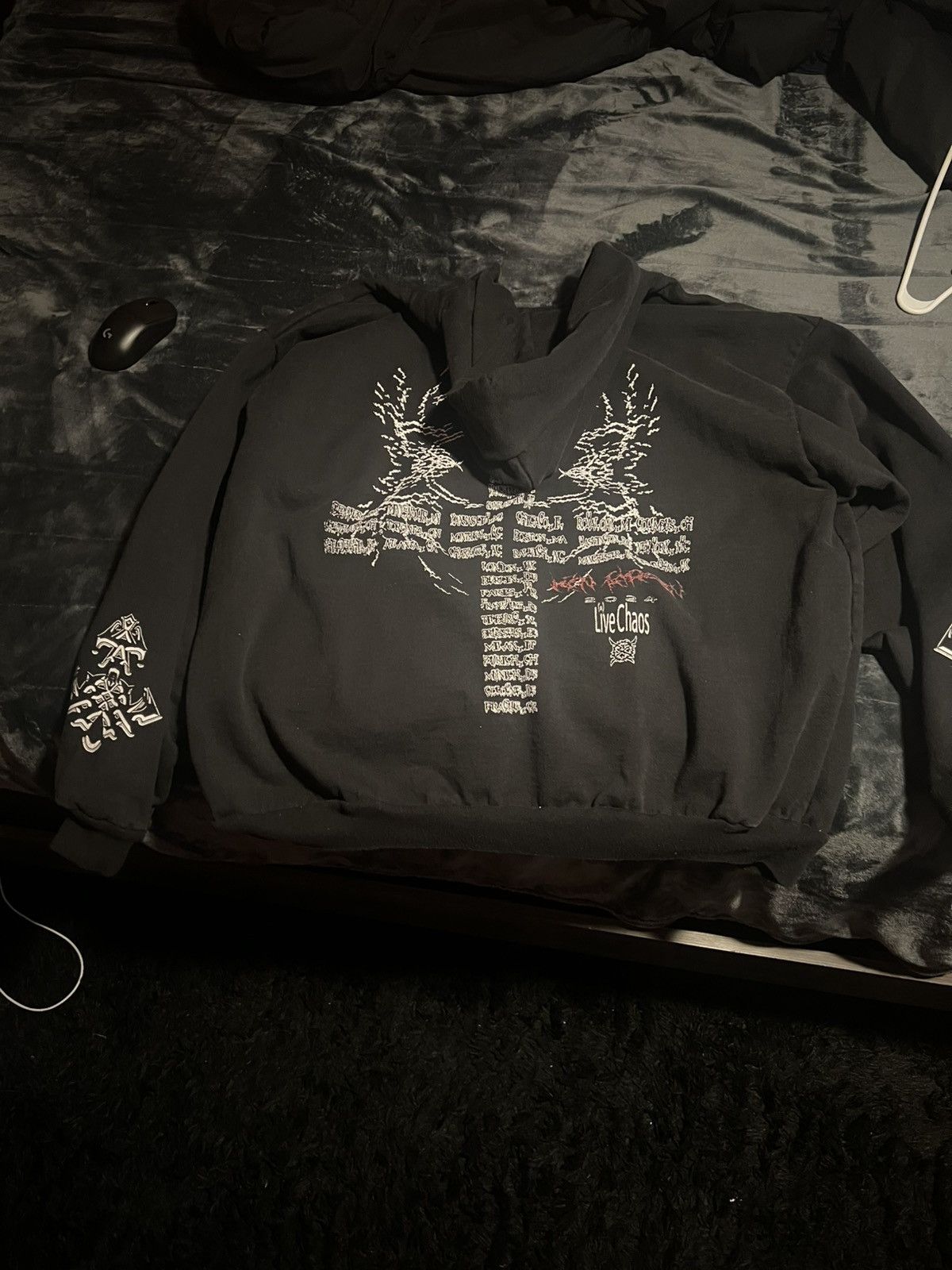 Ken Carson Ken Carson Live Chaos Tour Hoodie Size US XL / EU 56 / 4 - 3 Thumbnail