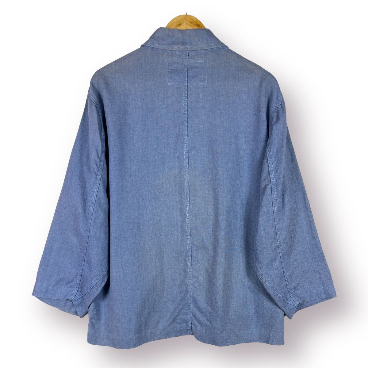 Other 🔥 Light blue soft chore jacket SMD francais de grande Size US L / EU 52-54 / 3 - 13 Thumbnail