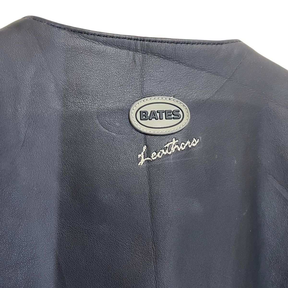 Bates Hats BATES LEATHERS RIDERS RACING SLEEVELESS JACKET Size US S / EU 44-46 / 1 - 17 Thumbnail