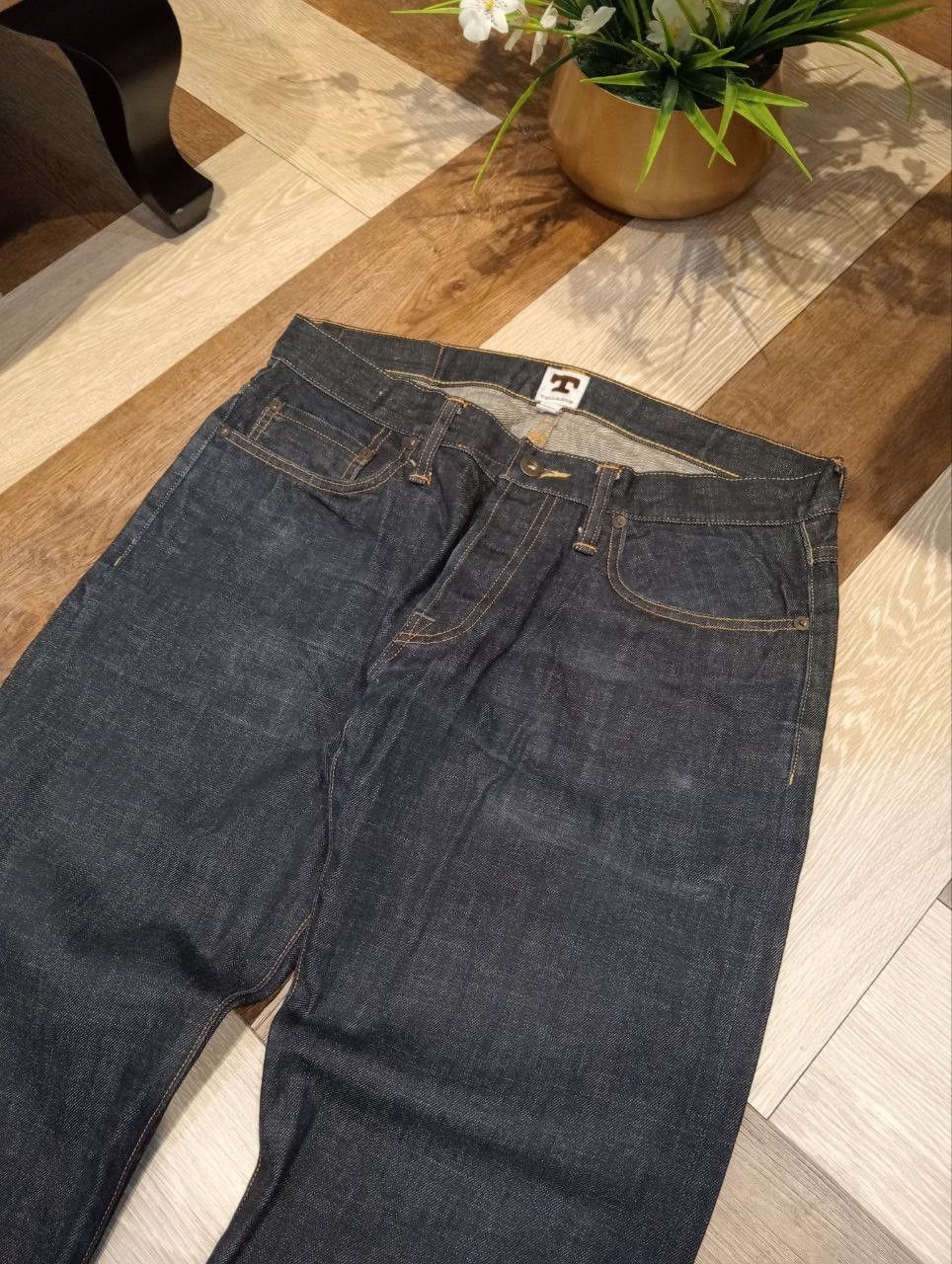 Tellason TELLASON WHITE OAK CONE DENIM SELVEDGE PANTS Size US 32 / EU 48 - 4 Thumbnail