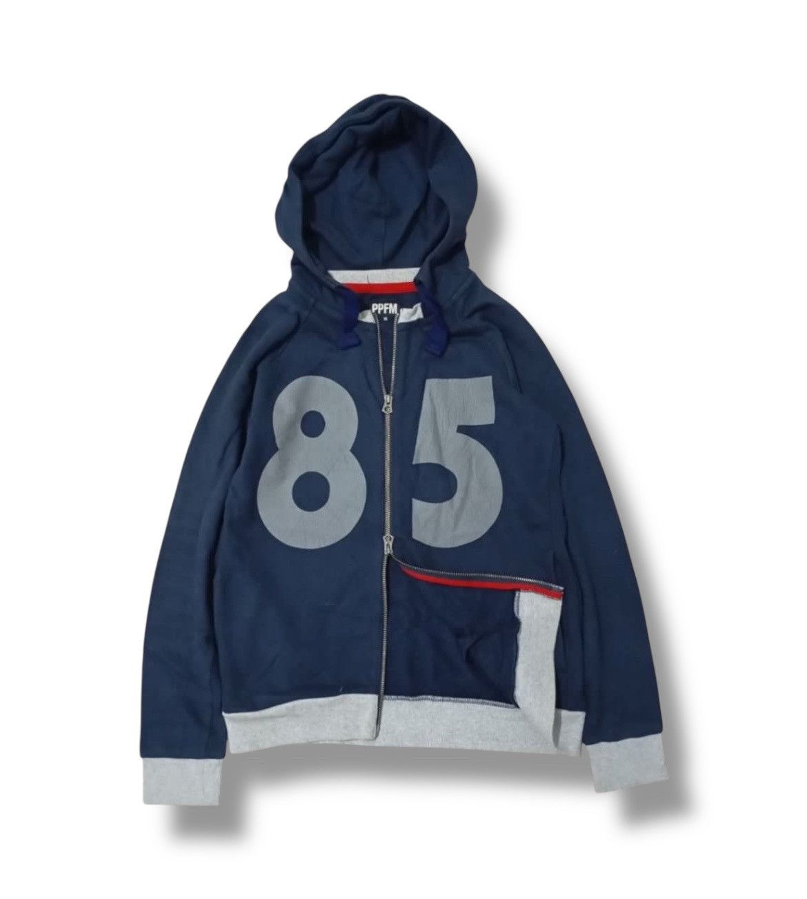 Beauty Beast × Japanese Brand × PPFM Ppfm Double Zipper Sweatshirt Hoodie Size US L / EU 52-54 / 3 - 1 Thumbnail