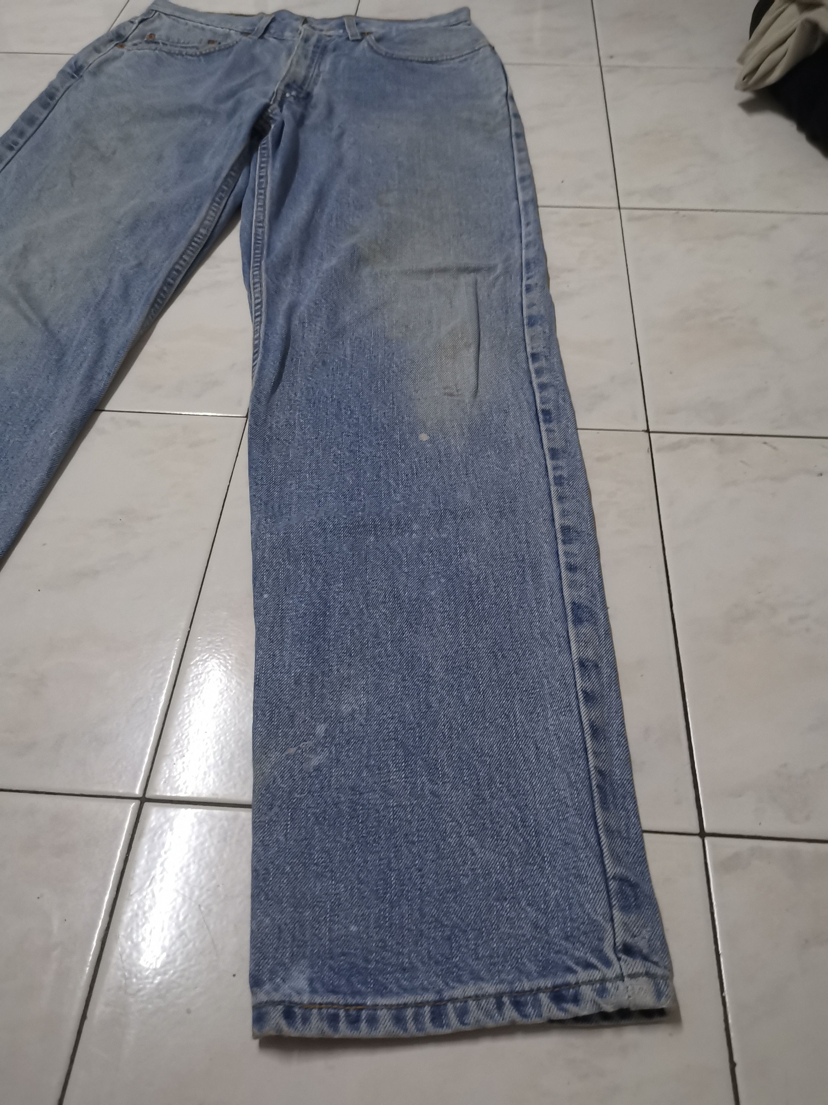 If Six Was Nine Vintage Levis 550 Light blue jeans Size US 32 / EU 48 - 9 Thumbnail