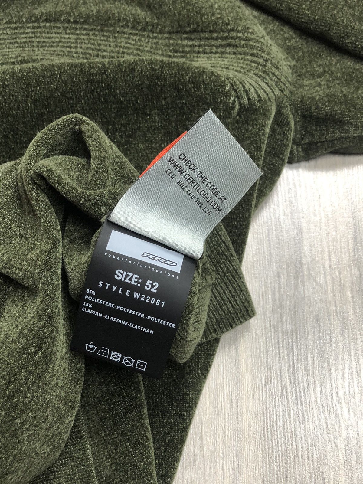 Other Y2K RRD Roberto Ricci Design Strech Green Sweatshirt Size US M / EU 48-50 / 2 - 11 Thumbnail