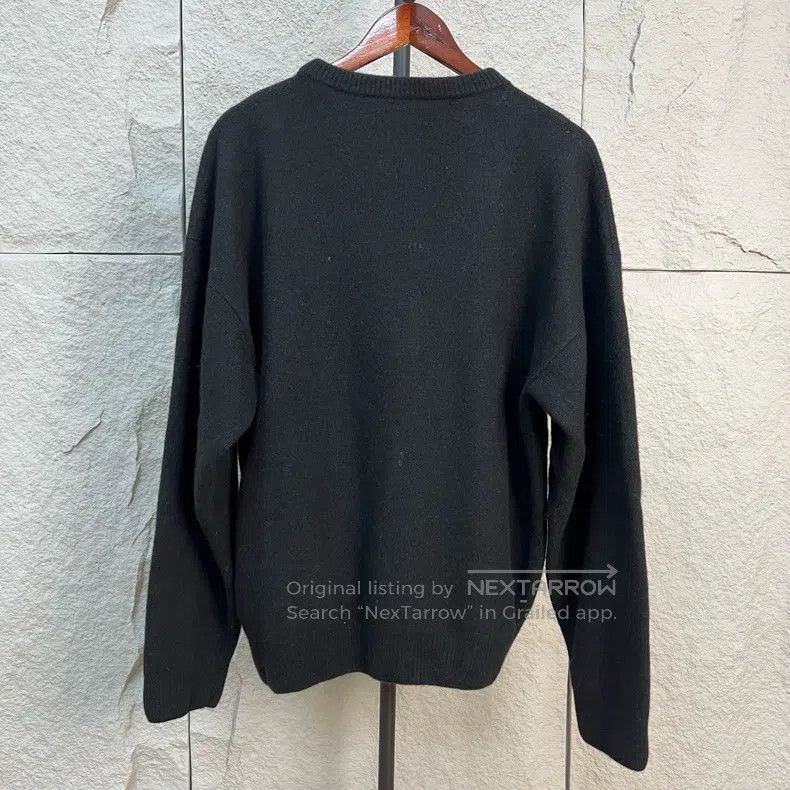 Balenciaga Balenciaga Black Loose Round Neck Crew Neck Oil Painting S Size US M / EU 48-50 / 2 - 2 Thumbnail