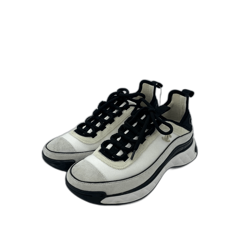 Chanel Chanel Colorful Logo Thick Sole Sneakers -2505 Size US 7.5 / EU 40-41 - 1 Thumbnail