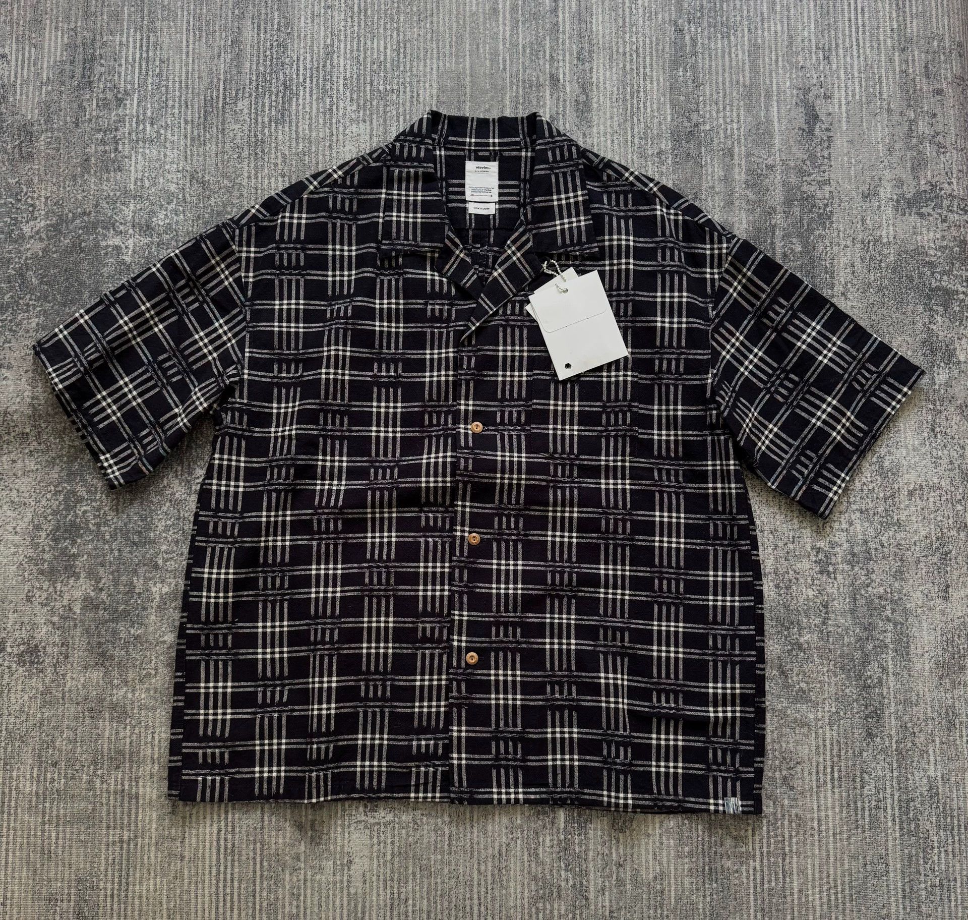 Visvim VISVIM 23AW CROSBY S/S KASURI Shirt 3 Size US L / EU 52-54 / 3 - 1 Thumbnail