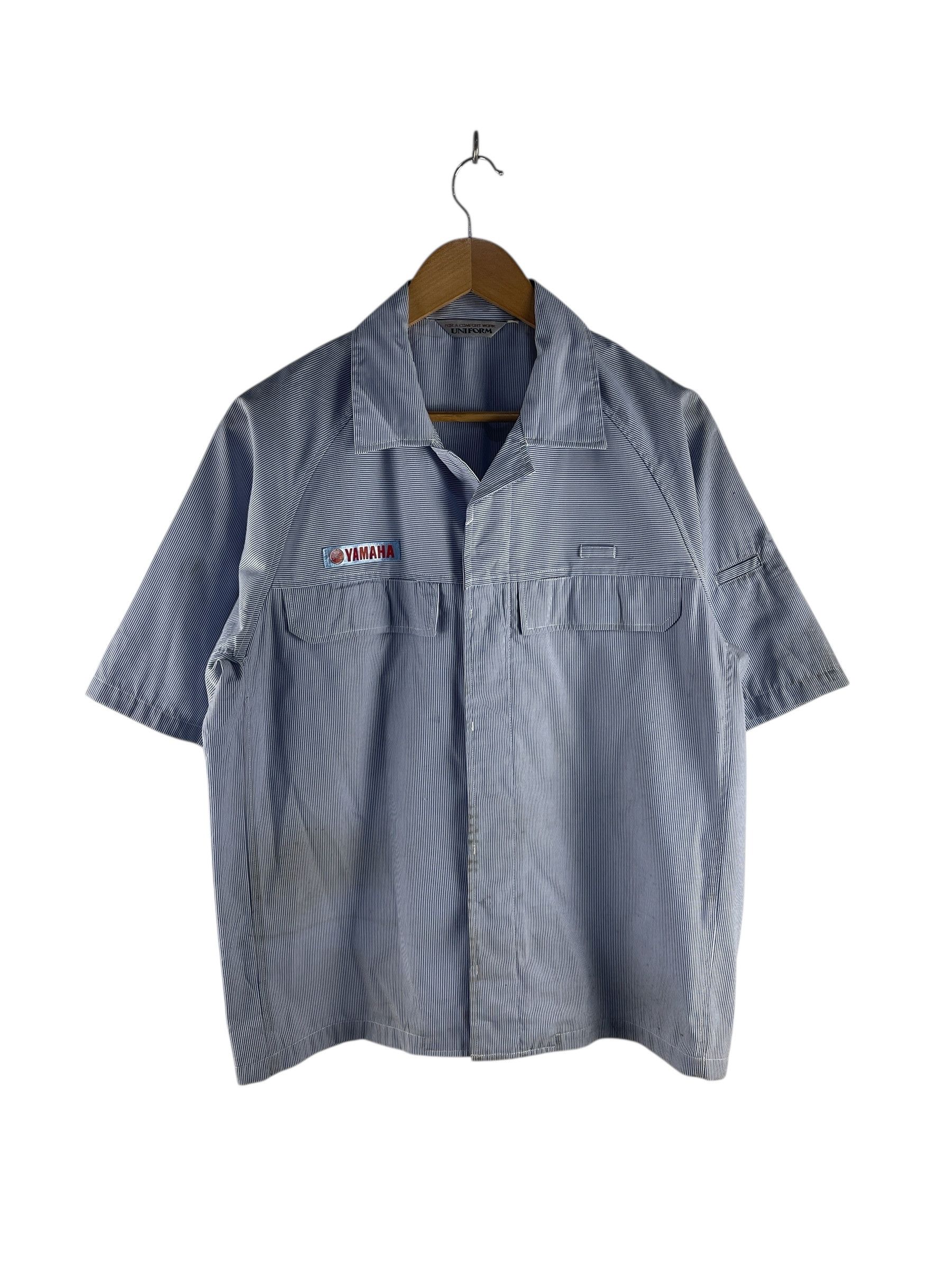 Yamaha Vintage Yamaha Workers Shirt Size US L / EU 52-54 / 3 - 1 Thumbnail
