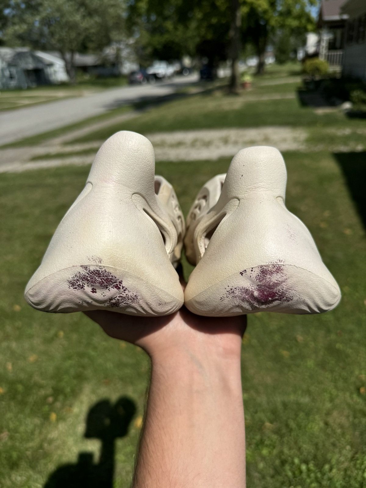 Adidas × Los Angeles Apparel × Yeezy SAMPLE Yeezy Adidas Foam Runner (Factory Tested) - Size 12M Size US 12 / EU 45 - 4 Thumbnail