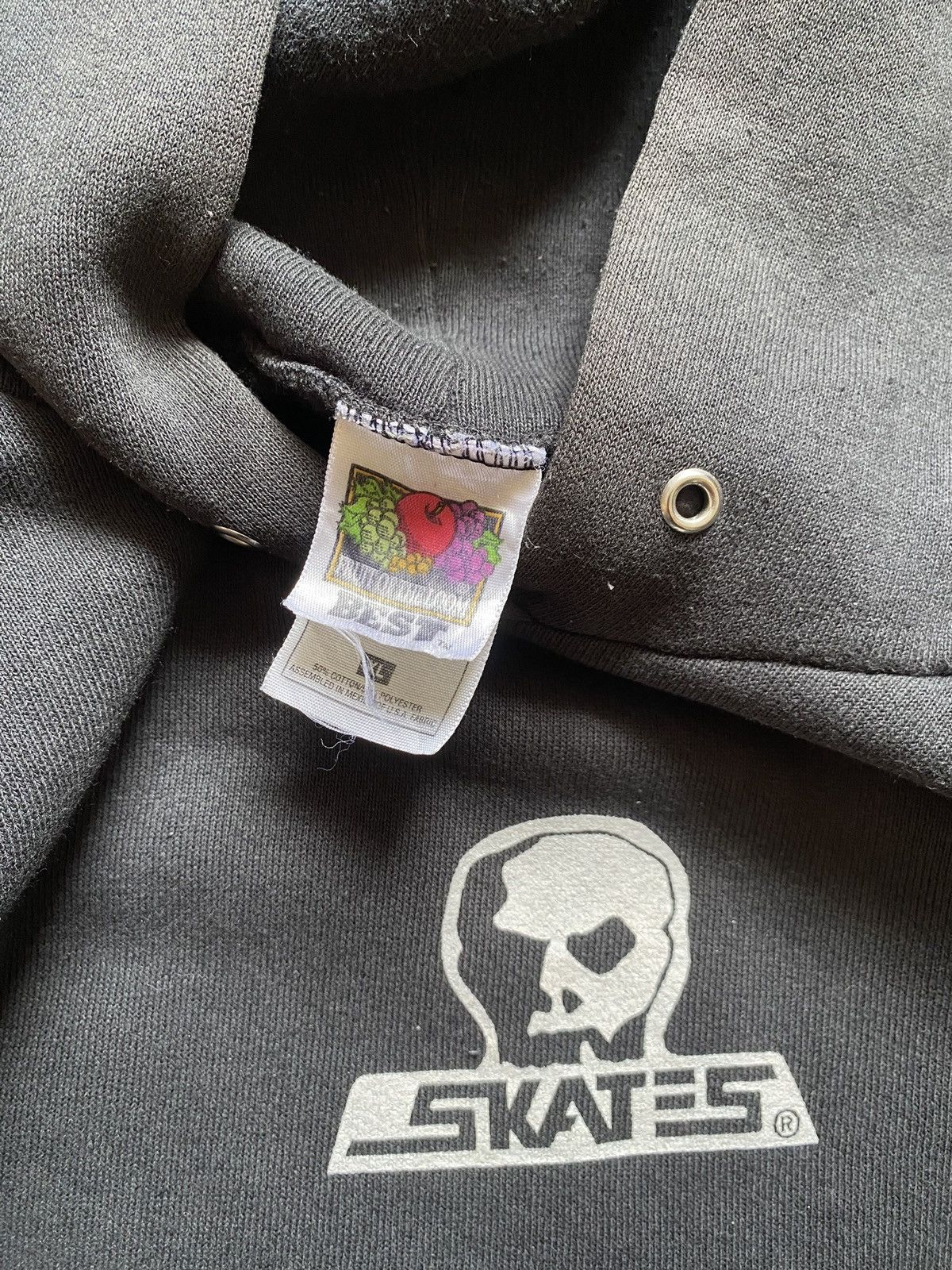 Vintage Vintage Skate Skull 90’s Streetwear Skateboard Size US L / EU 52-54 / 3 - 3 Thumbnail