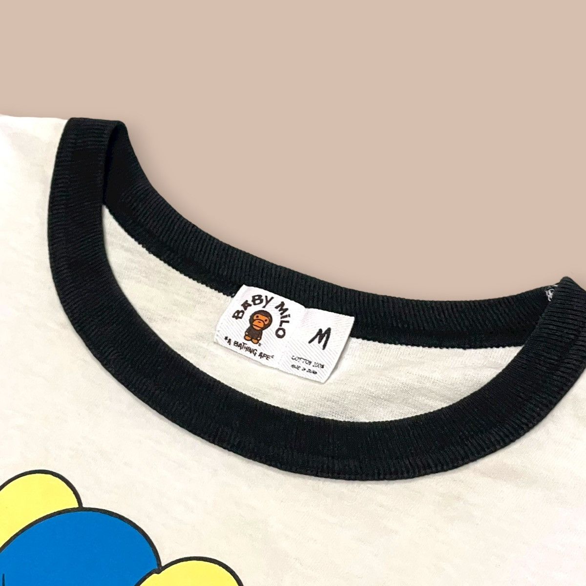 Bape × Kaws OG 2000's Bape X KAWS Ringer L/S Tee Size US M / EU 48-50 / 2 - 11 Thumbnail