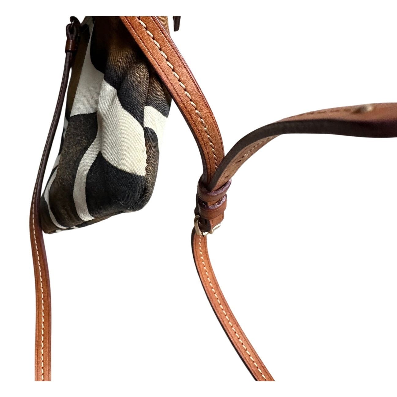 Dooney & Bourke Dooney & Bourke Giraffe Print Triple Zip Nylon Crossbody Bag Size ONE SIZE - 13 Thumbnail
