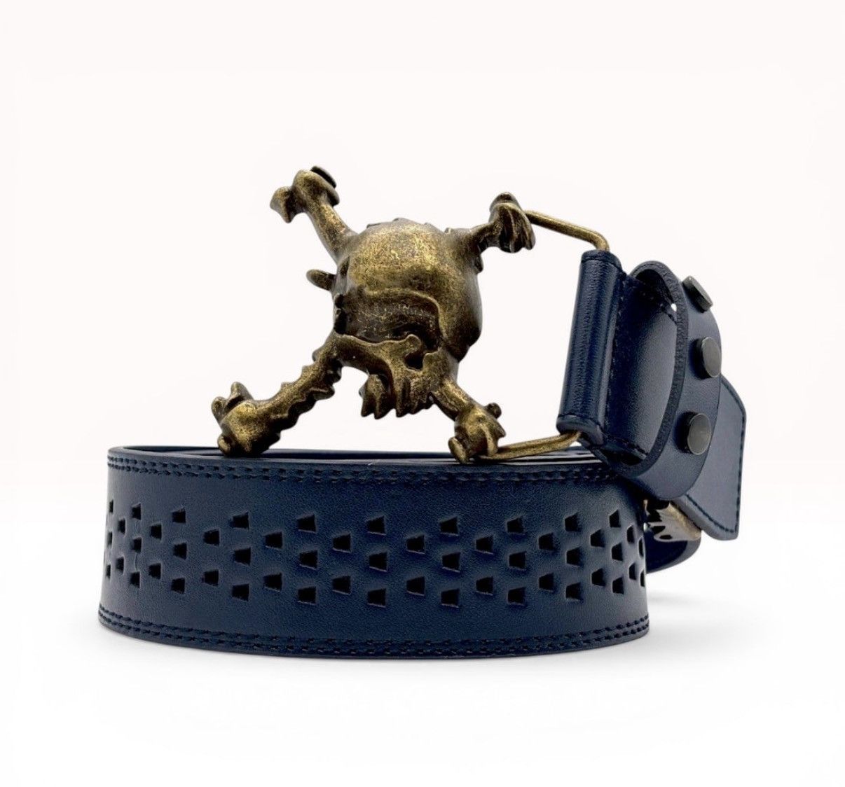 Japanese Brand × Oakley × Vintage Vintage Y2K Oakley Skull Buckle