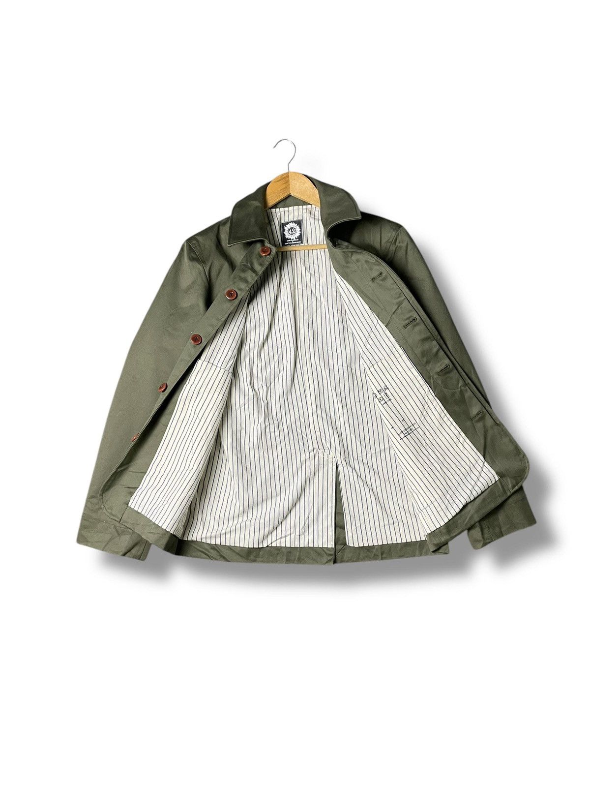 Japanese Brand × Vintage Work Booze Design Hidden Button Jacket (2) Size US XS / EU 42 / 0 - 2 Thumbnail