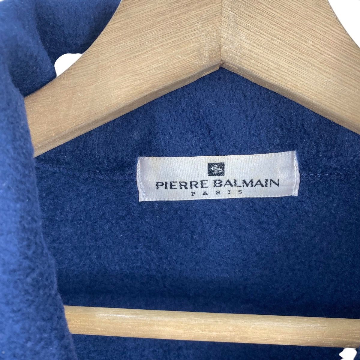 Pierre Balmain Vintage PIERRE BALMAIN Paris Fleece Cardigan Jacket Shawl Size US XL / EU 56 / 4 - 8 Thumbnail