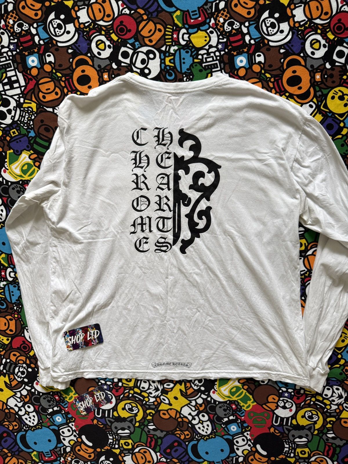 【限定最新作】CHROME HEARTS LOVE YOU Chrome Hearts Chrome Hearts Love You Long Sleeve Tee New