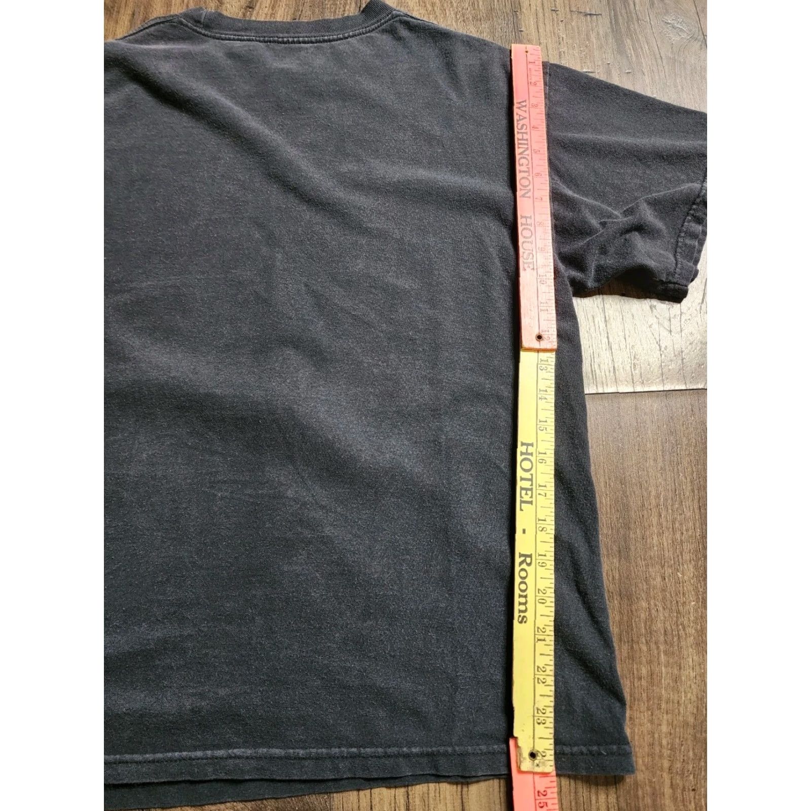 Vintage VINTAGE Hudson Creek Mens XL T-Shirt Black Short Sleeve Crew Neck Eagle Motorcycle Free Spirit Distressed Graphic Double Check 90s Mens Size US XL / EU 56 / 4 - 2 Thumbnail